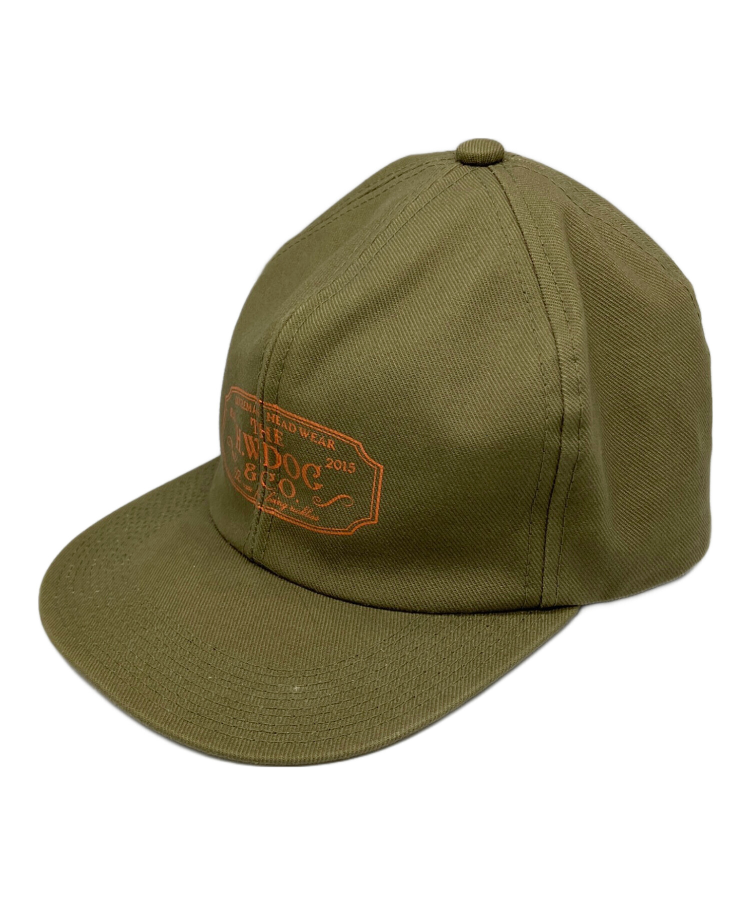 $*$様 THE H.W. DOC & CO. キャップ オリーブ THE H.W.DOG&CO. / ザ エイチ ダブリュー ドッグ アンド コー] TRUCKER