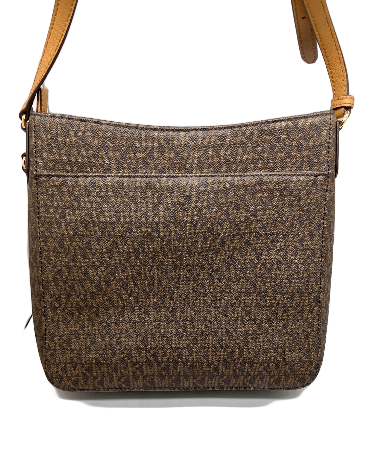 【未使用】MICHAEL KORS ショルダーバッグ　ブラウン MICHAEL KORS - 美品 MICHAEL KORS ショルダーバッグ ブラウン