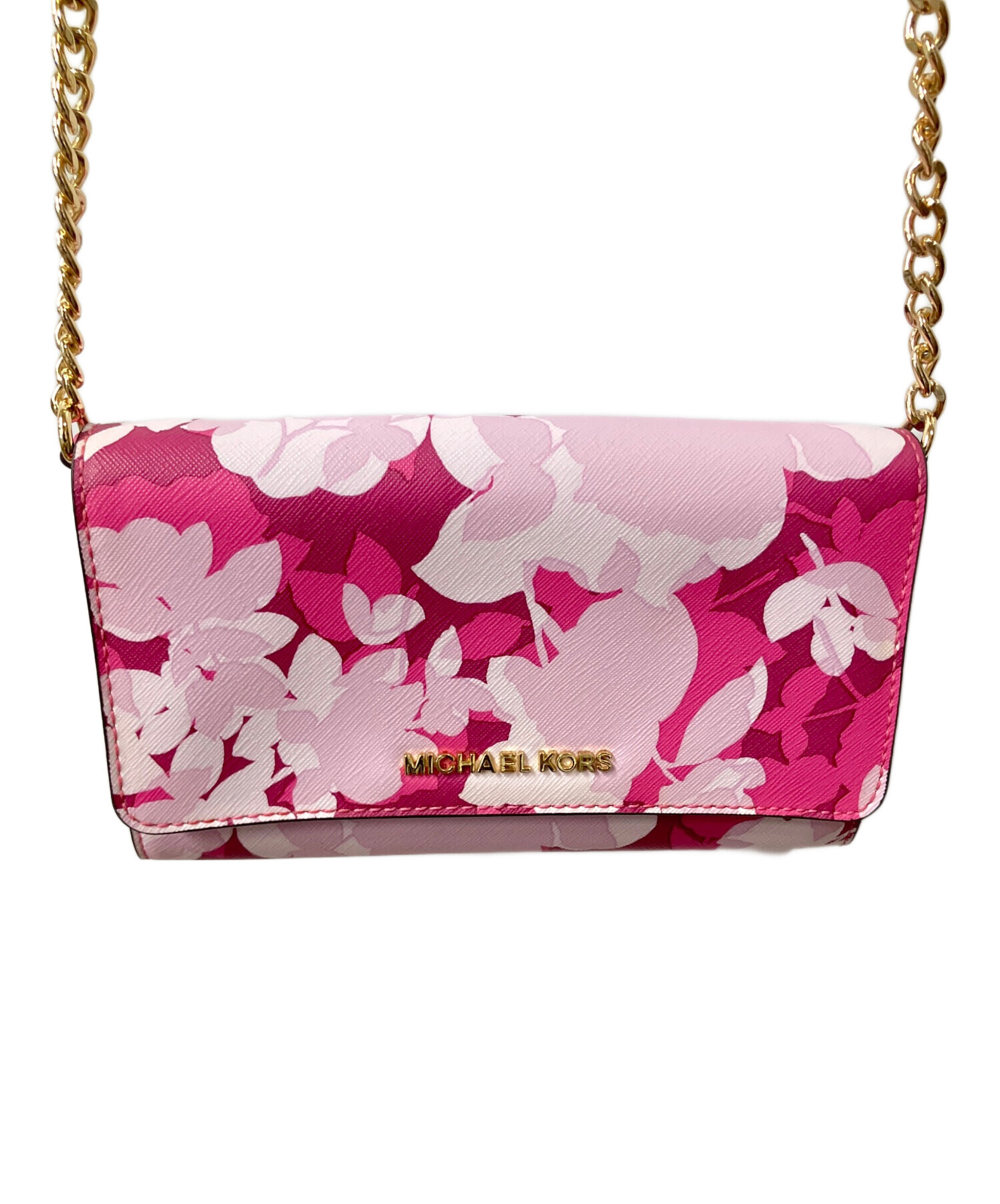 中古・古着通販】MICHAEL KORS (マイケルコース) ショルダーウォレット 