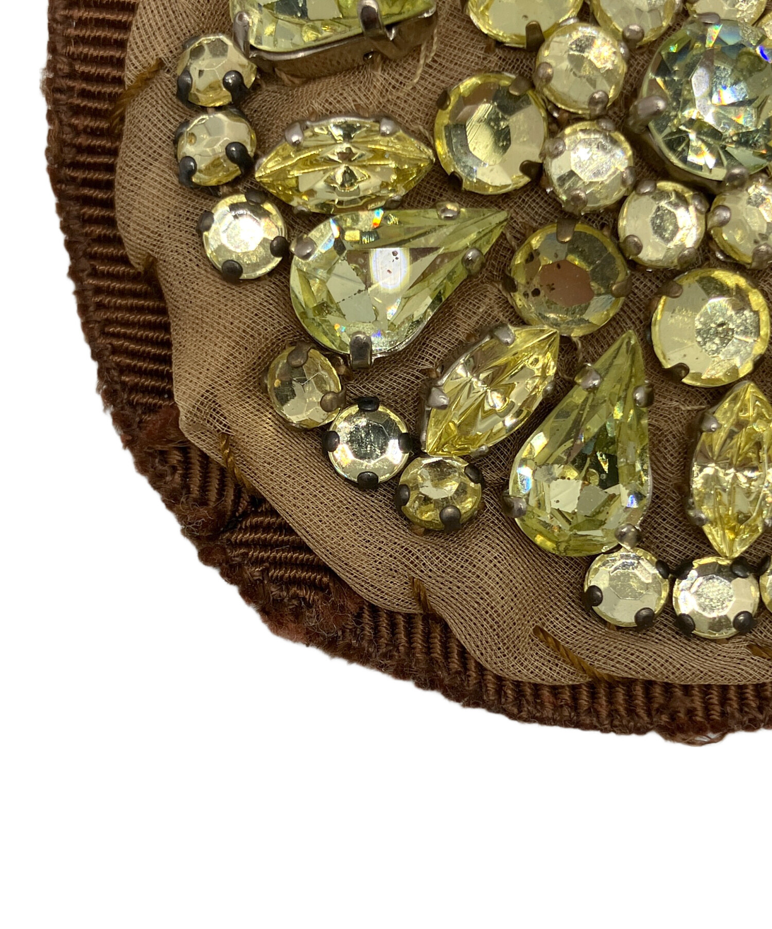 美品 プラダ PRADA ブローチ フラワーモチーフ 1JS012 ポーチ付き 中古・古着通販】PRADA (プラダ) ブローチ フラワー｜ブランド・古着