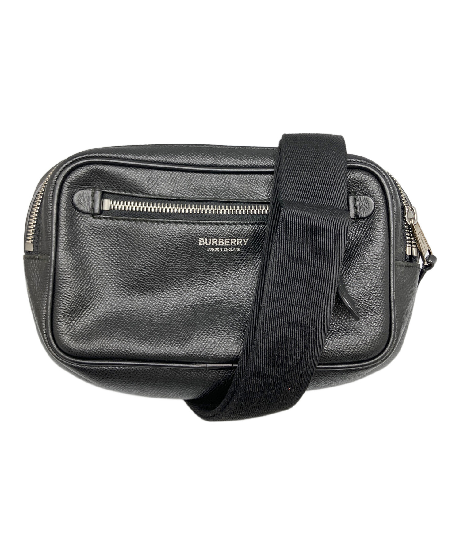 中古・古着通販】BURBERRY (バーバリー) ウエストバッグ ブラック 