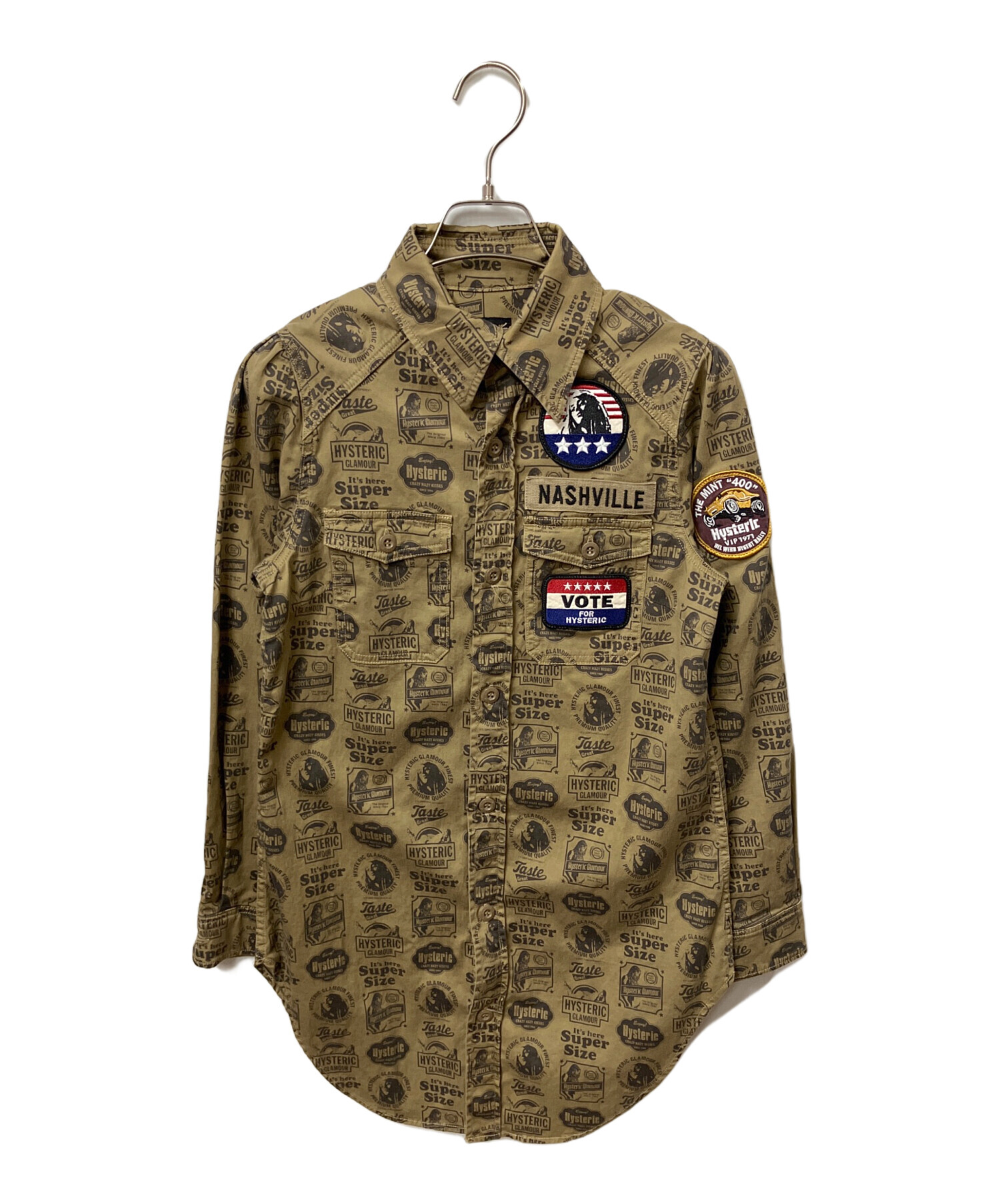 中古・古着通販】Hysteric Glamour (ヒステリックグラマー) 長袖シャツ