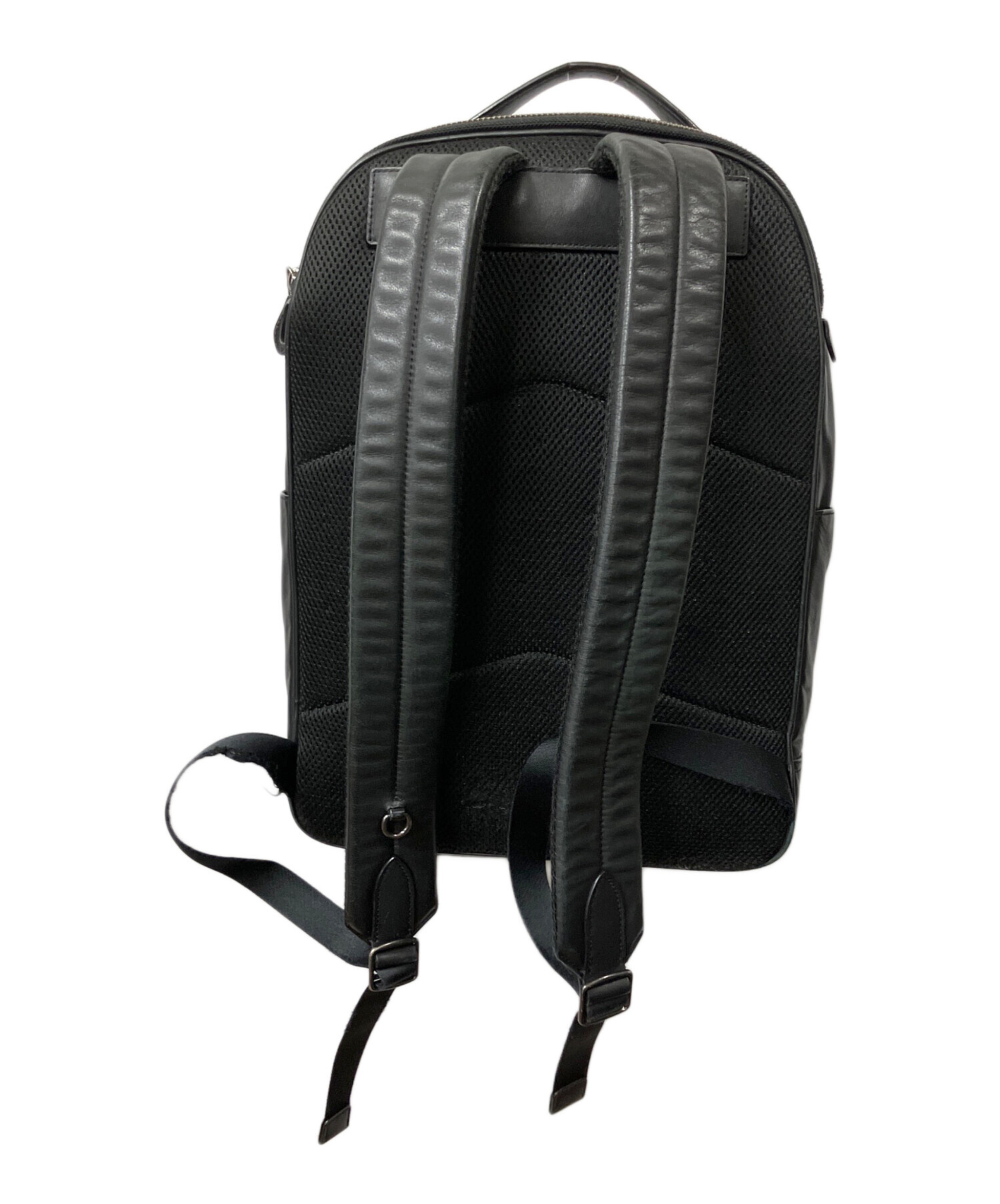 中古・古着通販】COACH (コーチ) グラハム レザーリュック ブラック