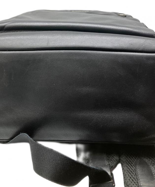 中古・古着通販】COACH (コーチ) グラハム レザーリュック ブラック 中古・古着通販】COACH (コーチ) グラハム レザーリュック ブラック