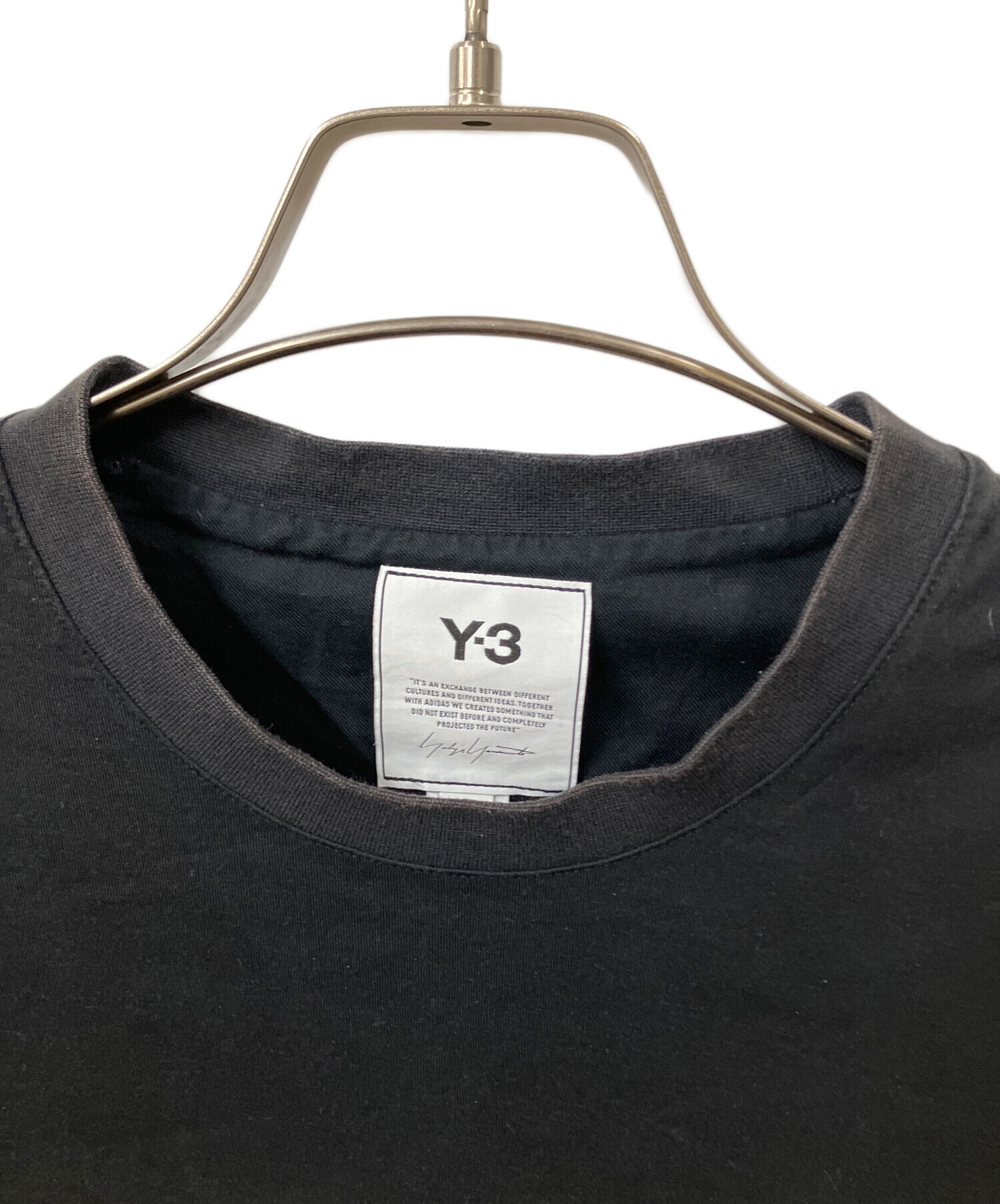 中古・古着通販】Y-3 (ワイスリー) M 3 STP SS TEE ブラック サイズ:L 