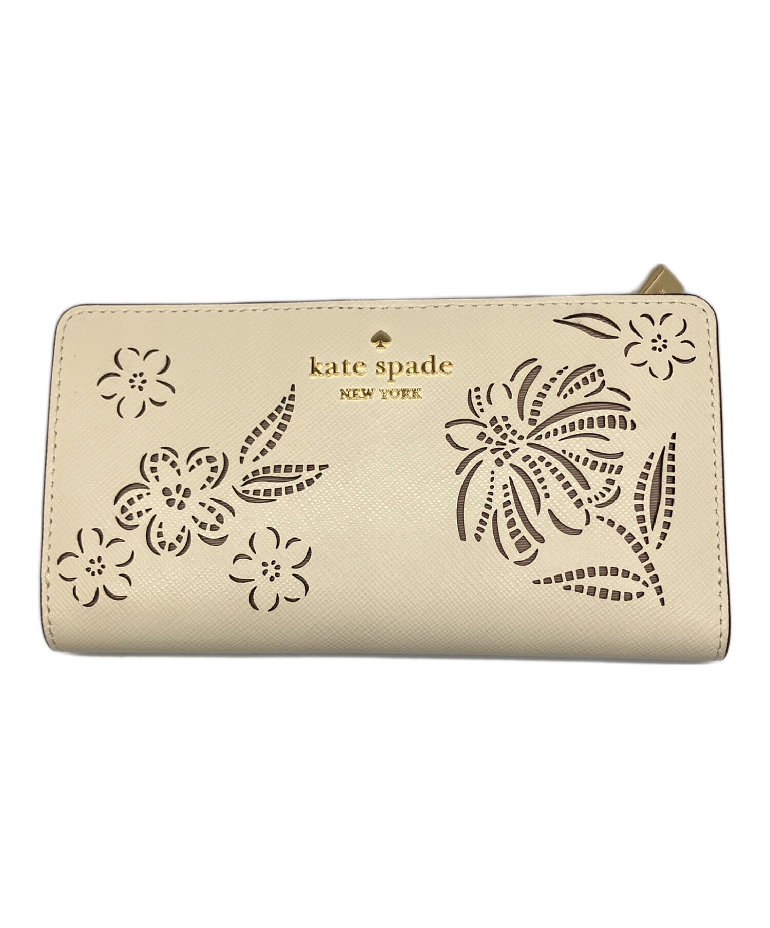 中古・古着通販】Kate Spade (ケイトスペード) 長財布 ホワイト 