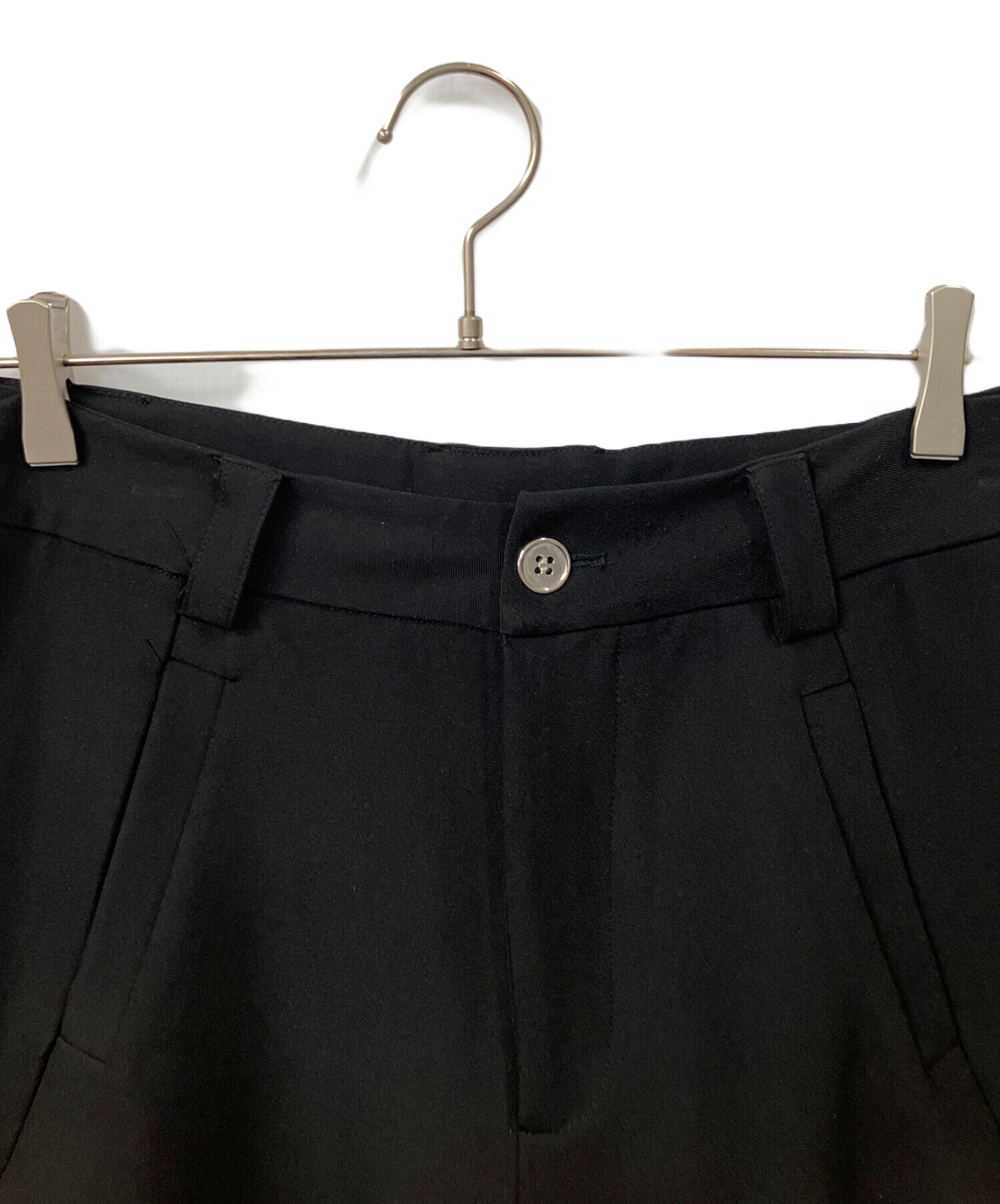 中古・古着通販】ZF CULTURE (ゼットエフカルチャー) パンツ ブラック