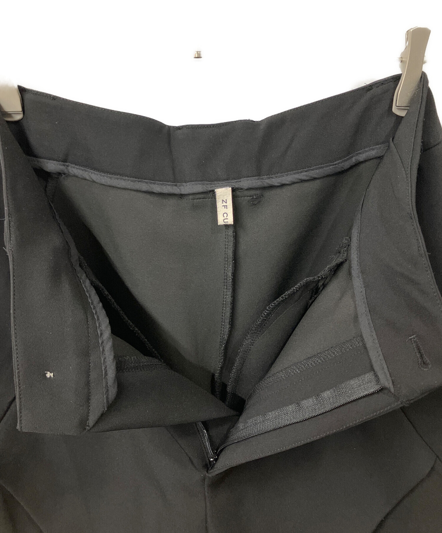 中古・古着通販】ZF CULTURE (ゼットエフカルチャー) パンツ ブラック