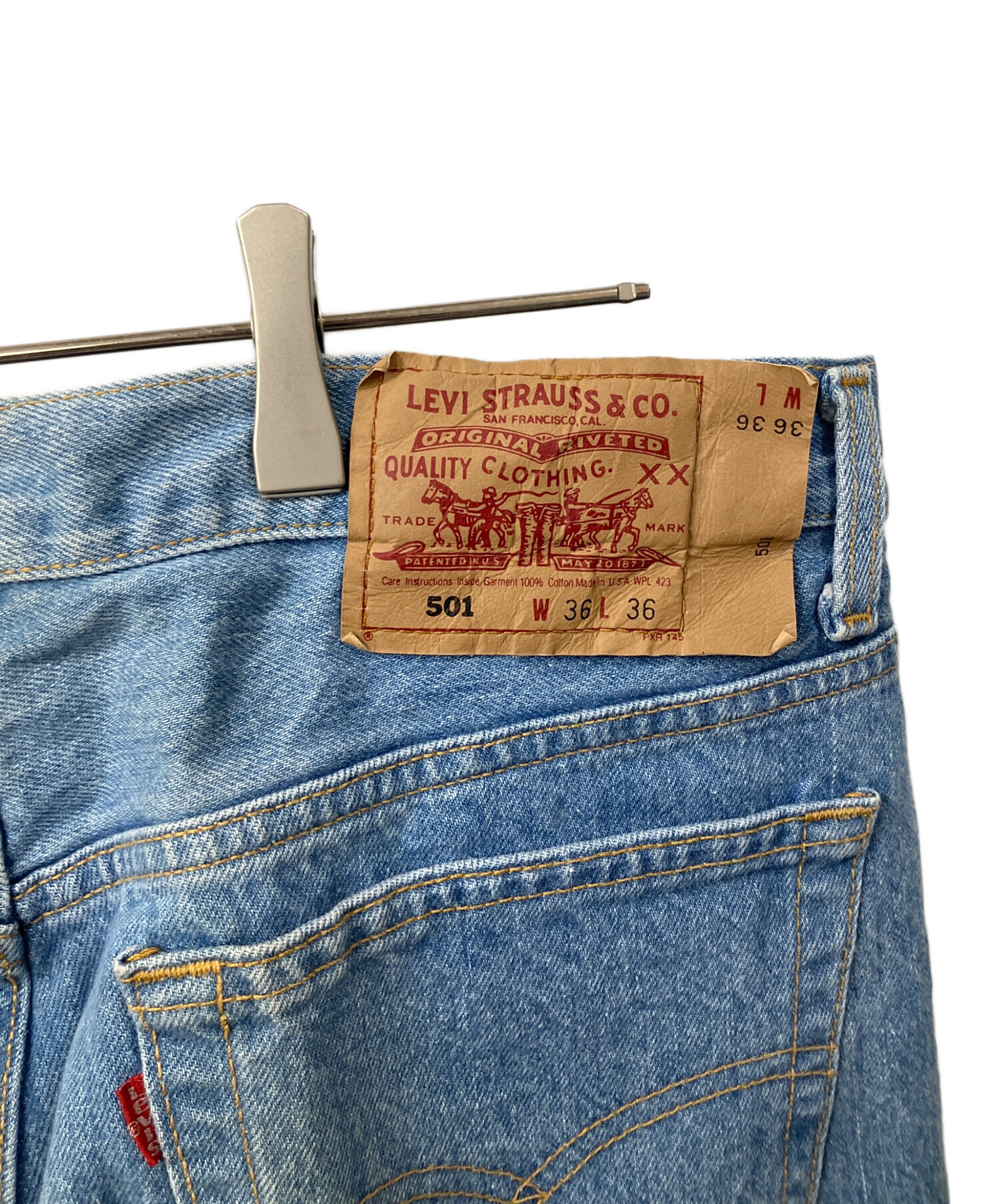 中古・古着通販】LEVI'S (リーバイス) ボタン裏552シングルステッチ