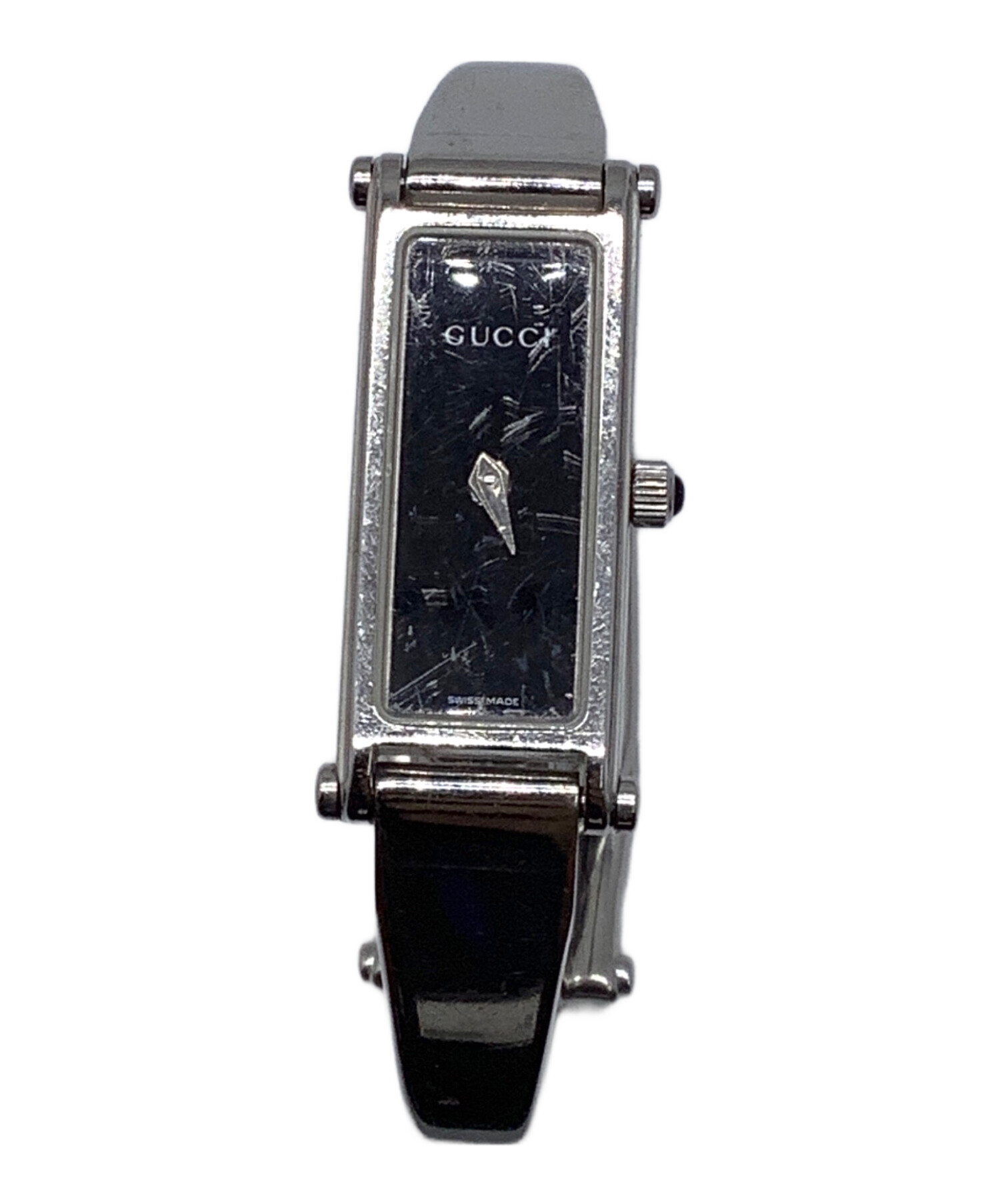 中古・古着通販】GUCCI (グッチ) 腕時計 ブラック｜ブランド・古着通販 