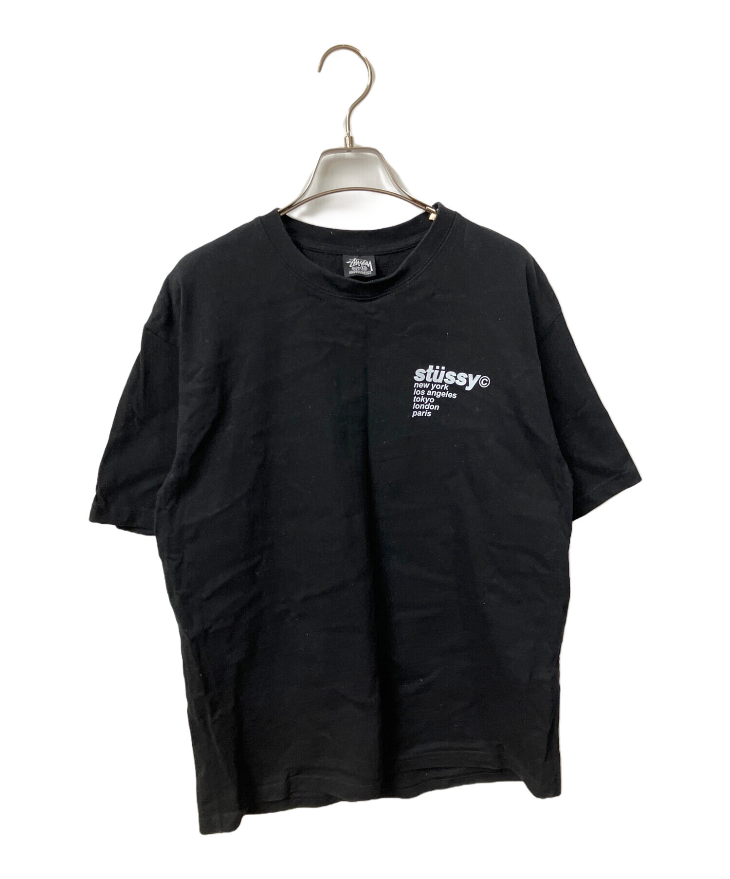 中古・古着通販】stussy (ステューシー) バックプリントTシャツ 