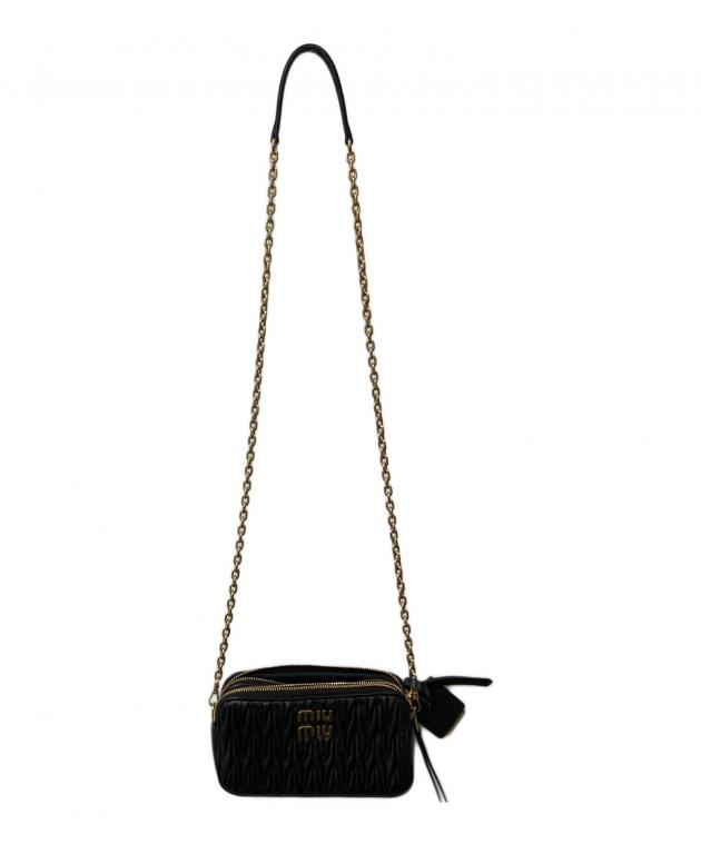 中古・古着通販】MIU MIU (ミュウミュウ) チェーンショルダーバッグ