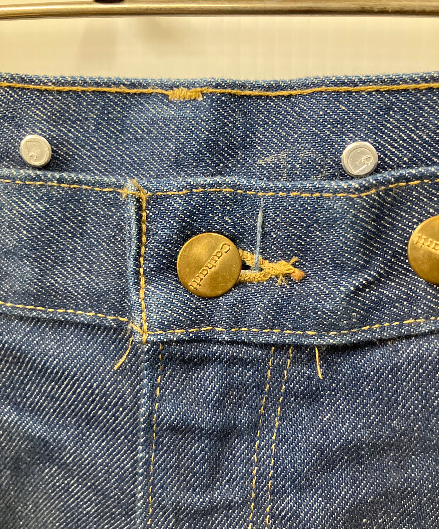 中古・古着通販】CarHartt (カーハート) ダブルニーペインターデニム