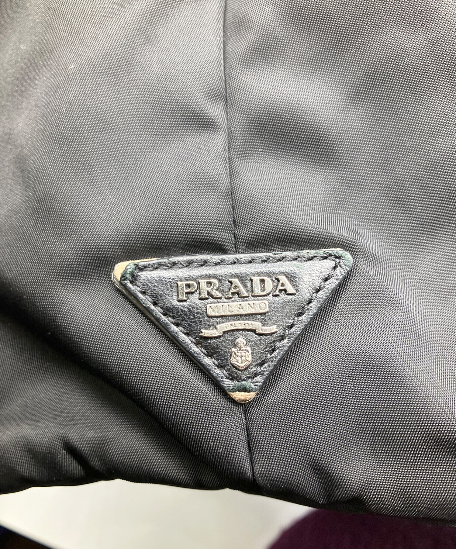 中古・古着通販】PRADA (プラダ) ナイロントートバッグ ブラック 