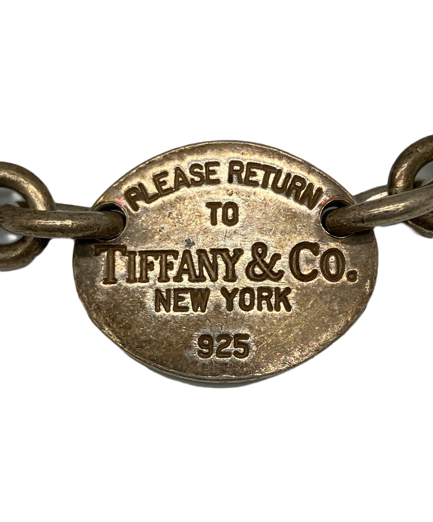 中古・古着通販】Tiffany & Co. (ティファニー) オーバルタグ
