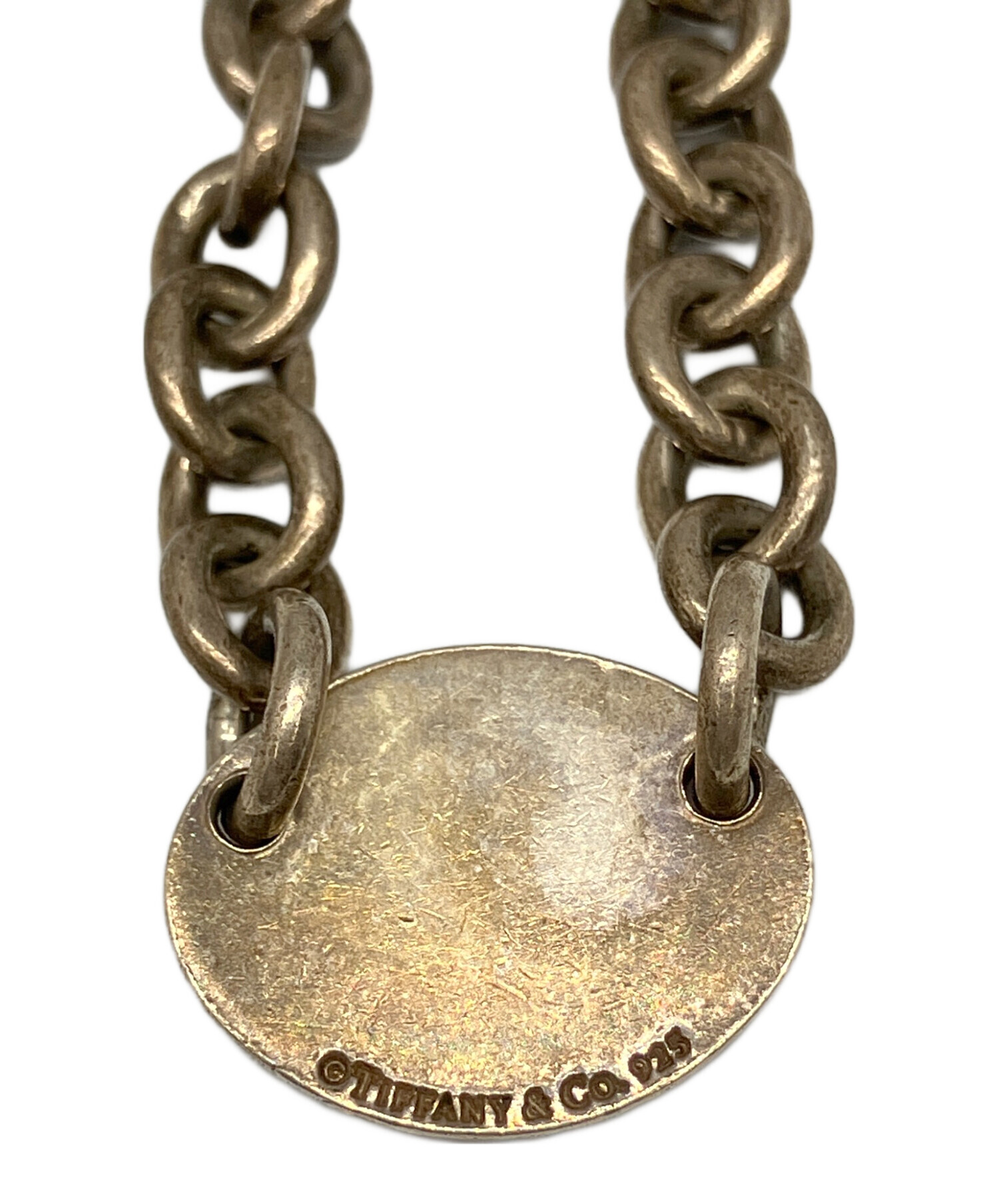 中古・古着通販】Tiffany & Co. (ティファニー) オーバルタグ