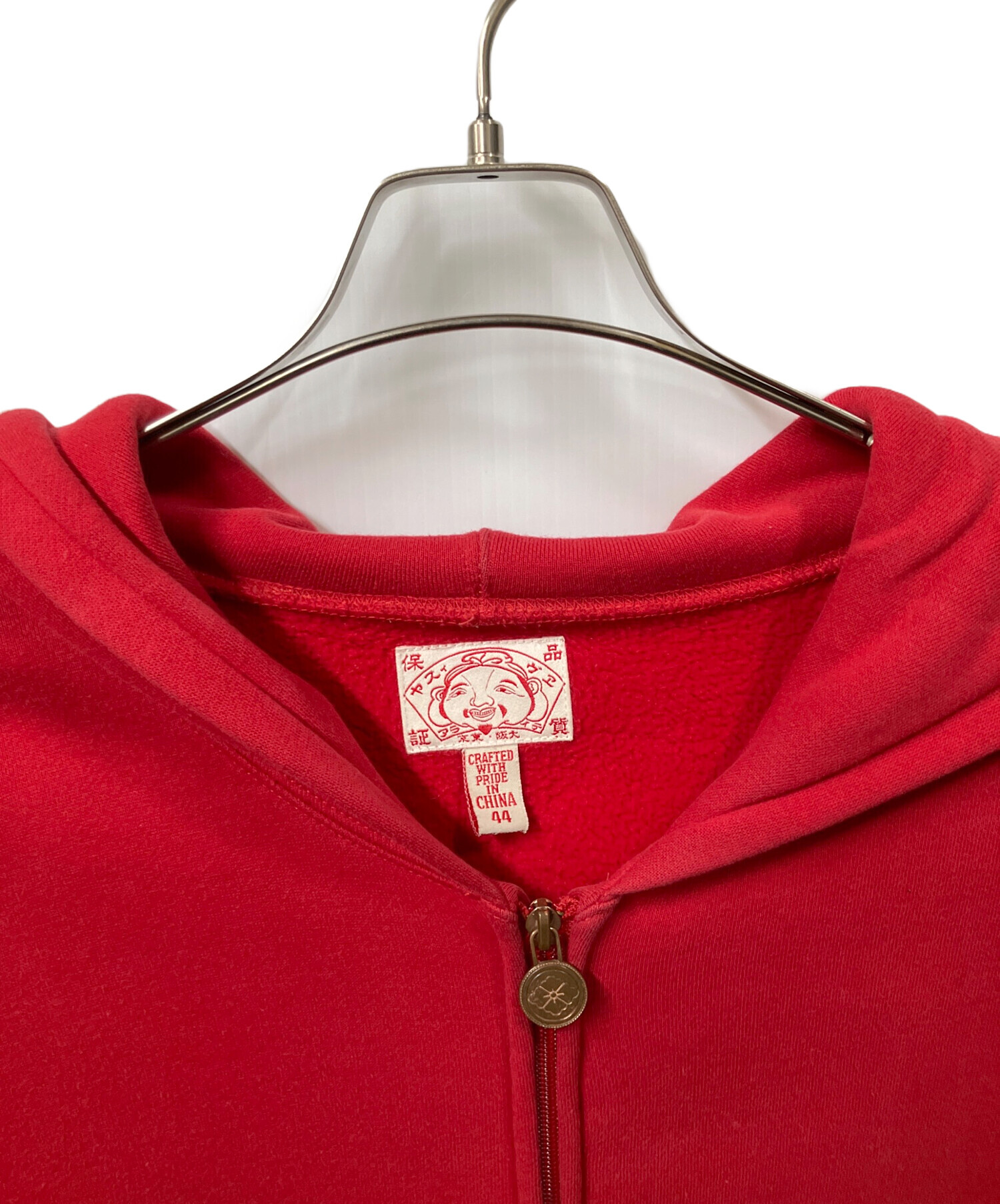 evisu ジップパーカー EVISU(エヴィス) / ジップパーカー/42/コットン/ブラック | 古着の販売