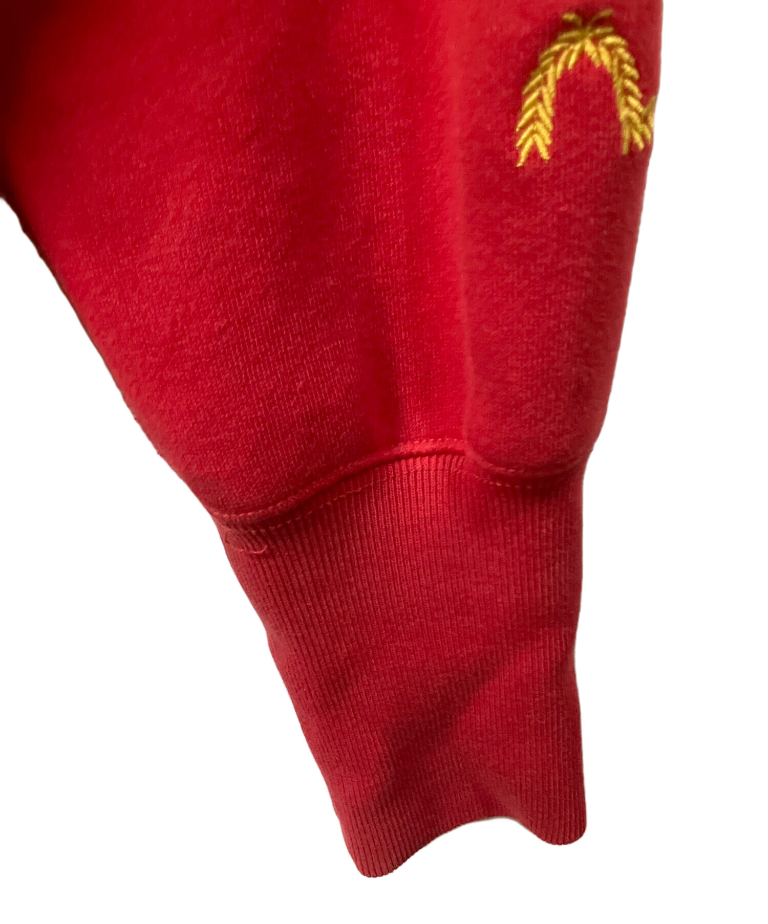 中古・古着通販】EVISU (エヴィス) ジップパーカー レッド レッド