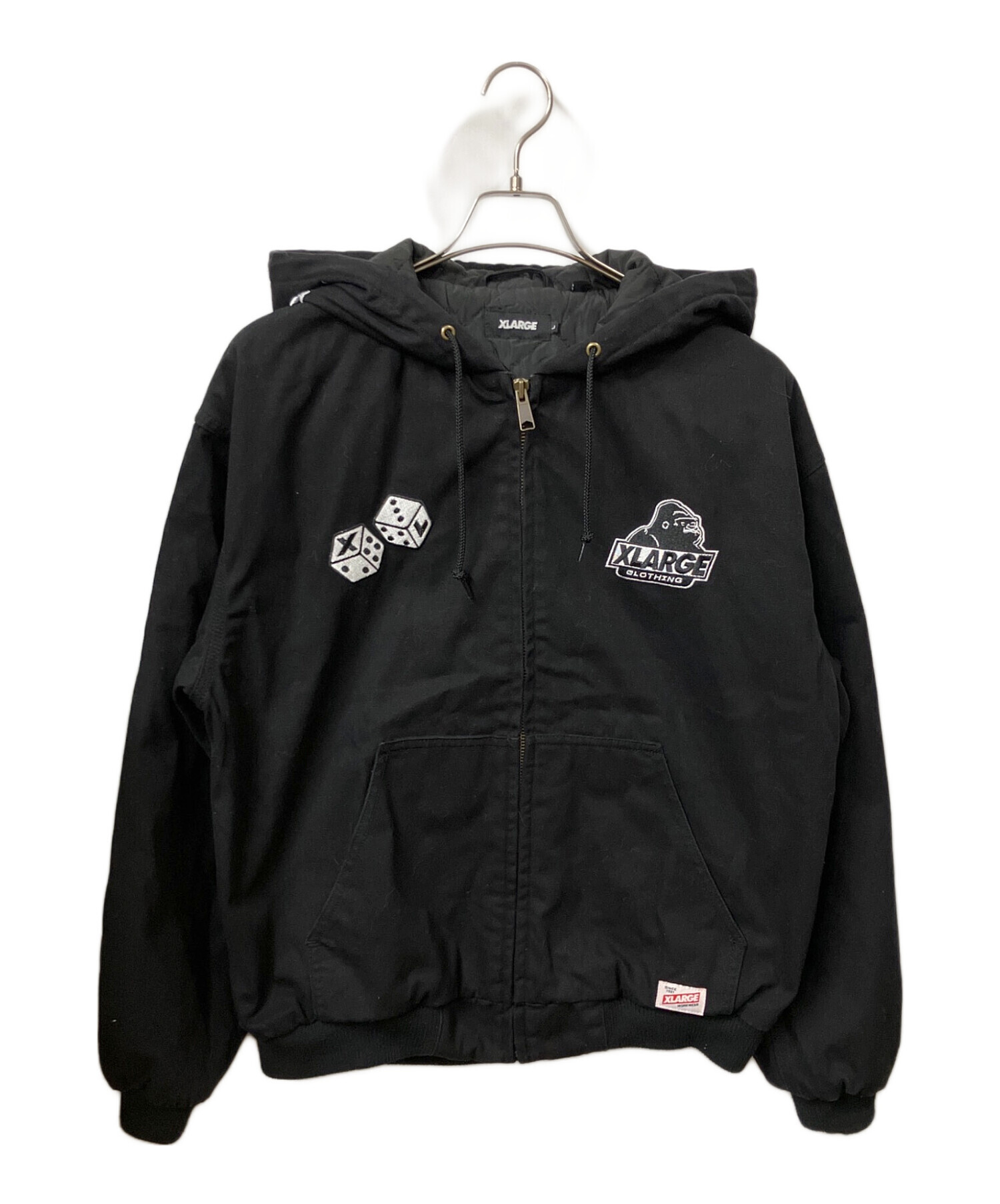 中古・古着通販】X-LARGE (エクストララージ) DICE HOODED WORK JACKET 