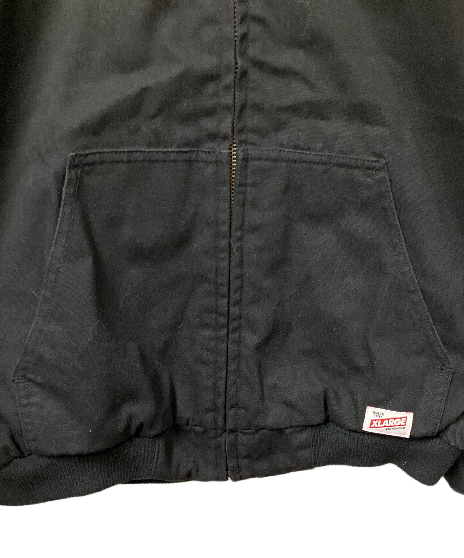 中古・古着通販】X-LARGE (エクストララージ) DICE HOODED WORK JACKET 