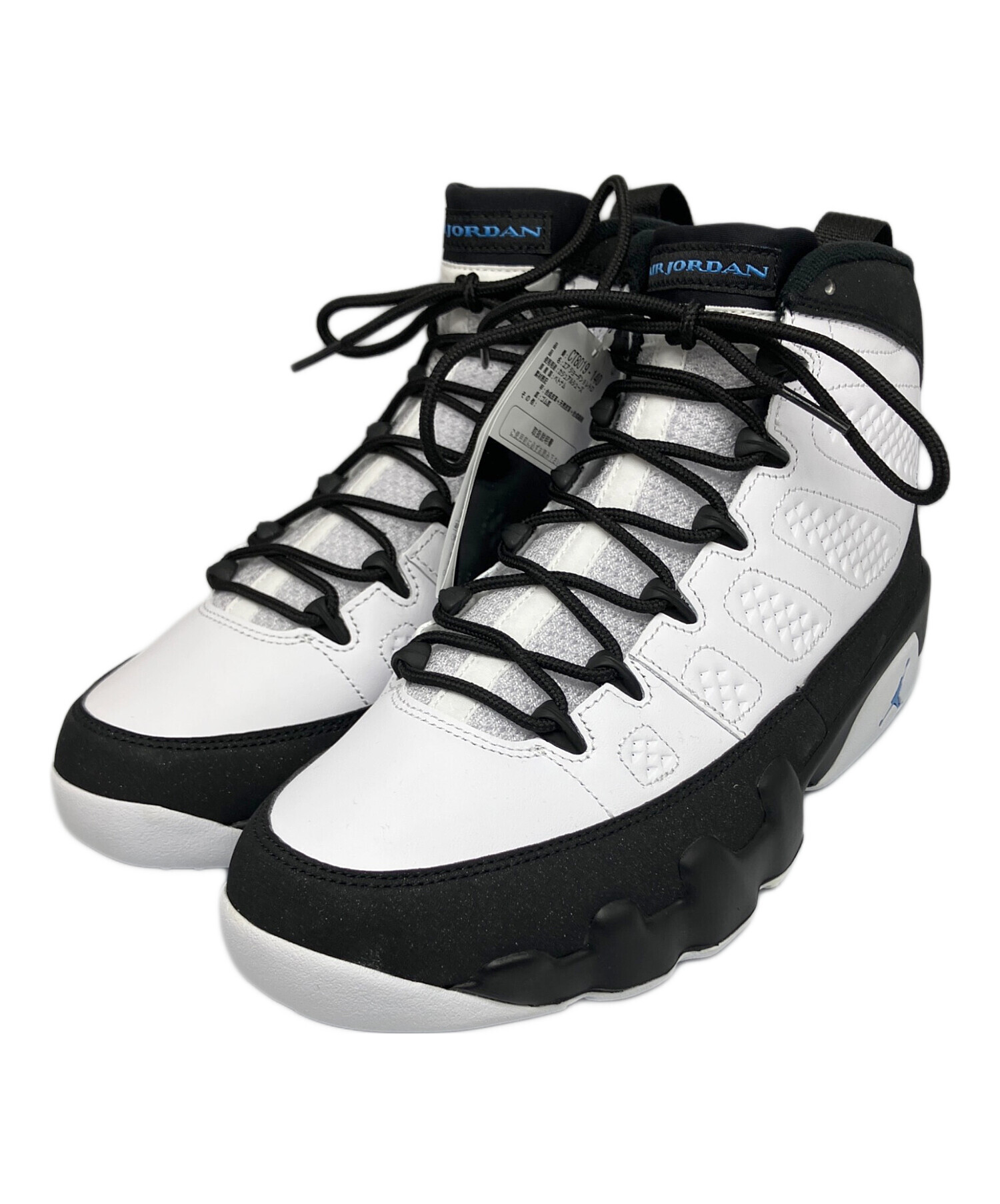 Jordan Air Jordan 9 白/黒 27.0 中古・古着通販】NIKE (ナイキ) AIR JORDAN 9 RETRO ホワイト×ブラック