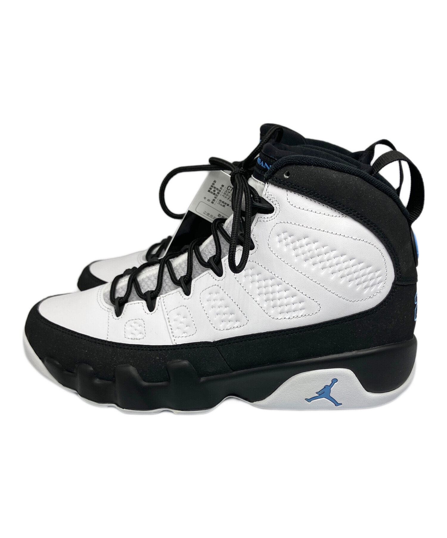 中古・古着通販】NIKE (ナイキ) AIR JORDAN 9 RETRO ホワイト×ブラック