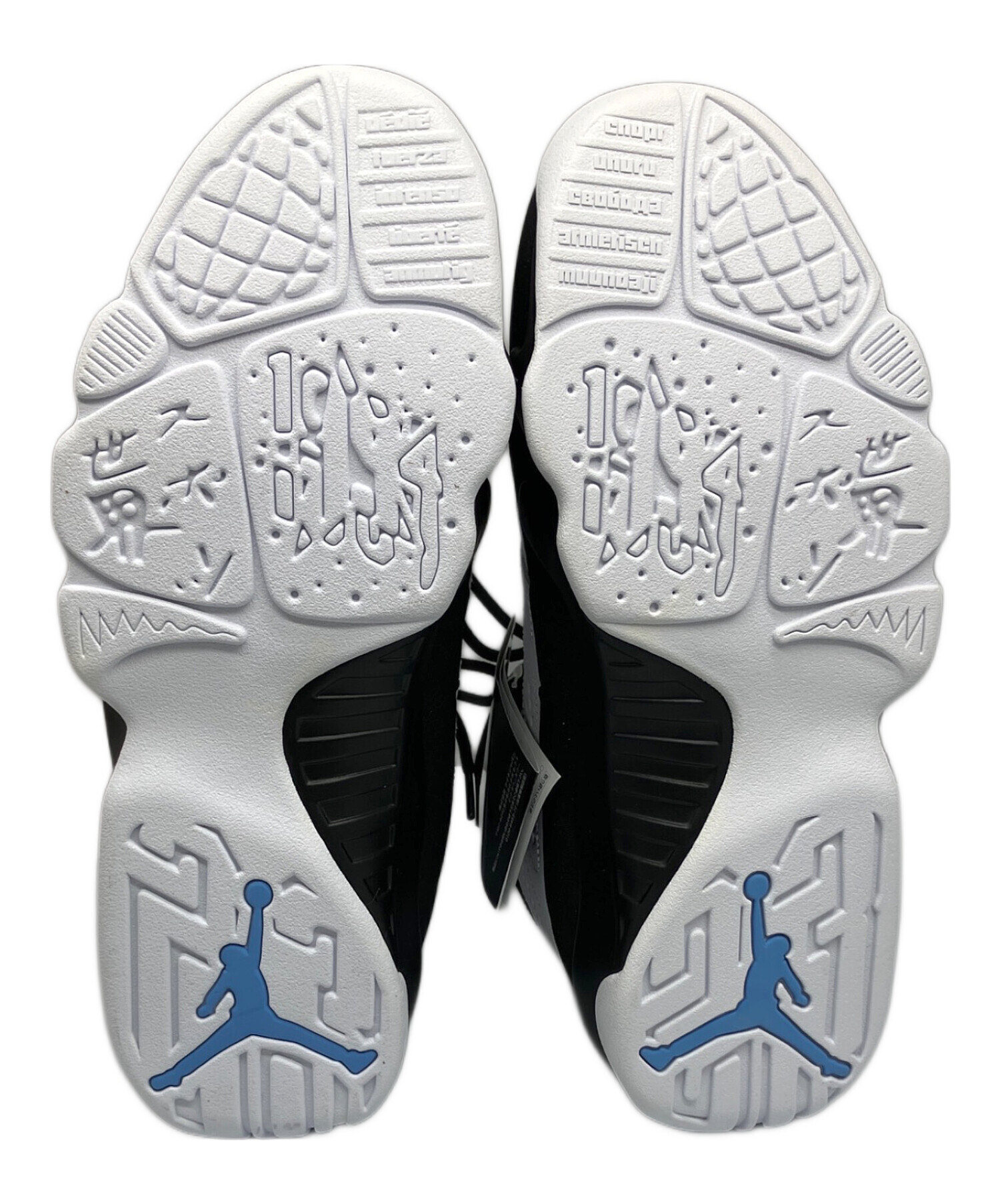 シューズ(男性用) NIKE AIR JORDAN 9 RETRO 中古・古着通販】NIKE (ナイキ) AIR JORDAN 9 RETRO ホワイト×ブラック