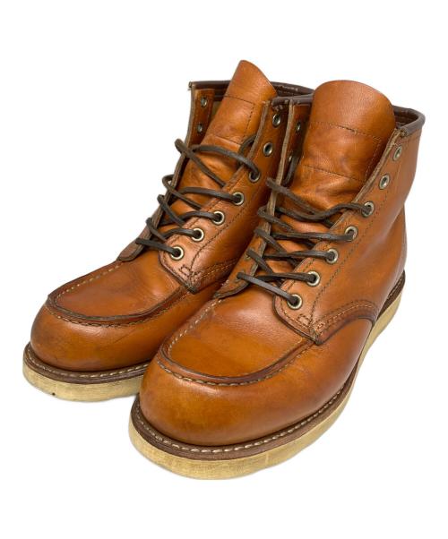 RED WING モックトゥ ブーツ ブラウン 中古・古着通販】RED WING (レッドウィング) 6インチ クラシック