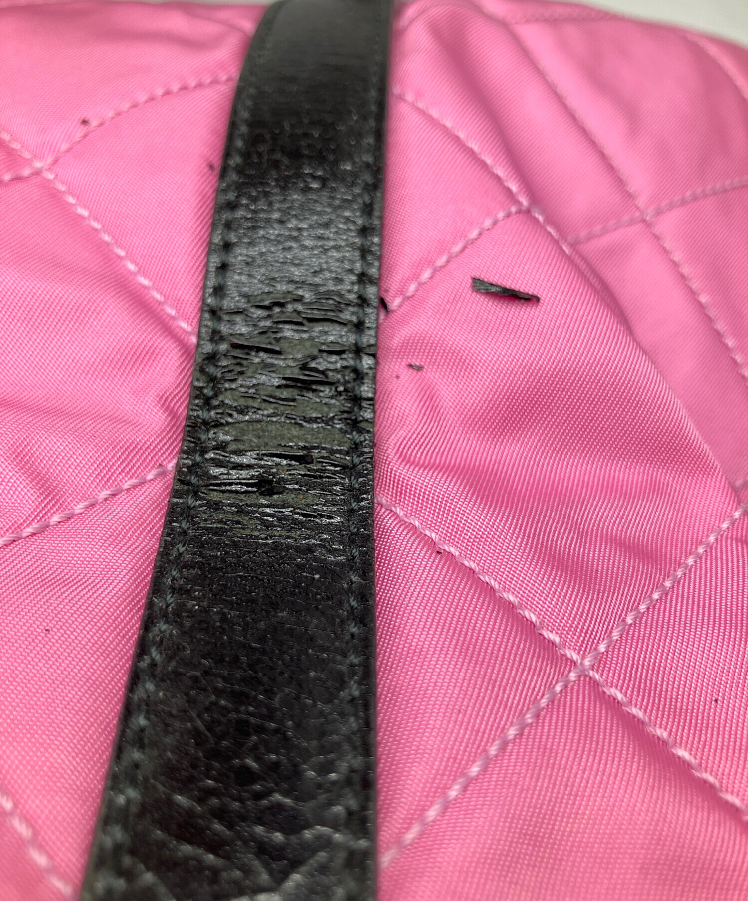 中古・古着通販】PRADA (プラダ) キルティングナイロントートバッグ