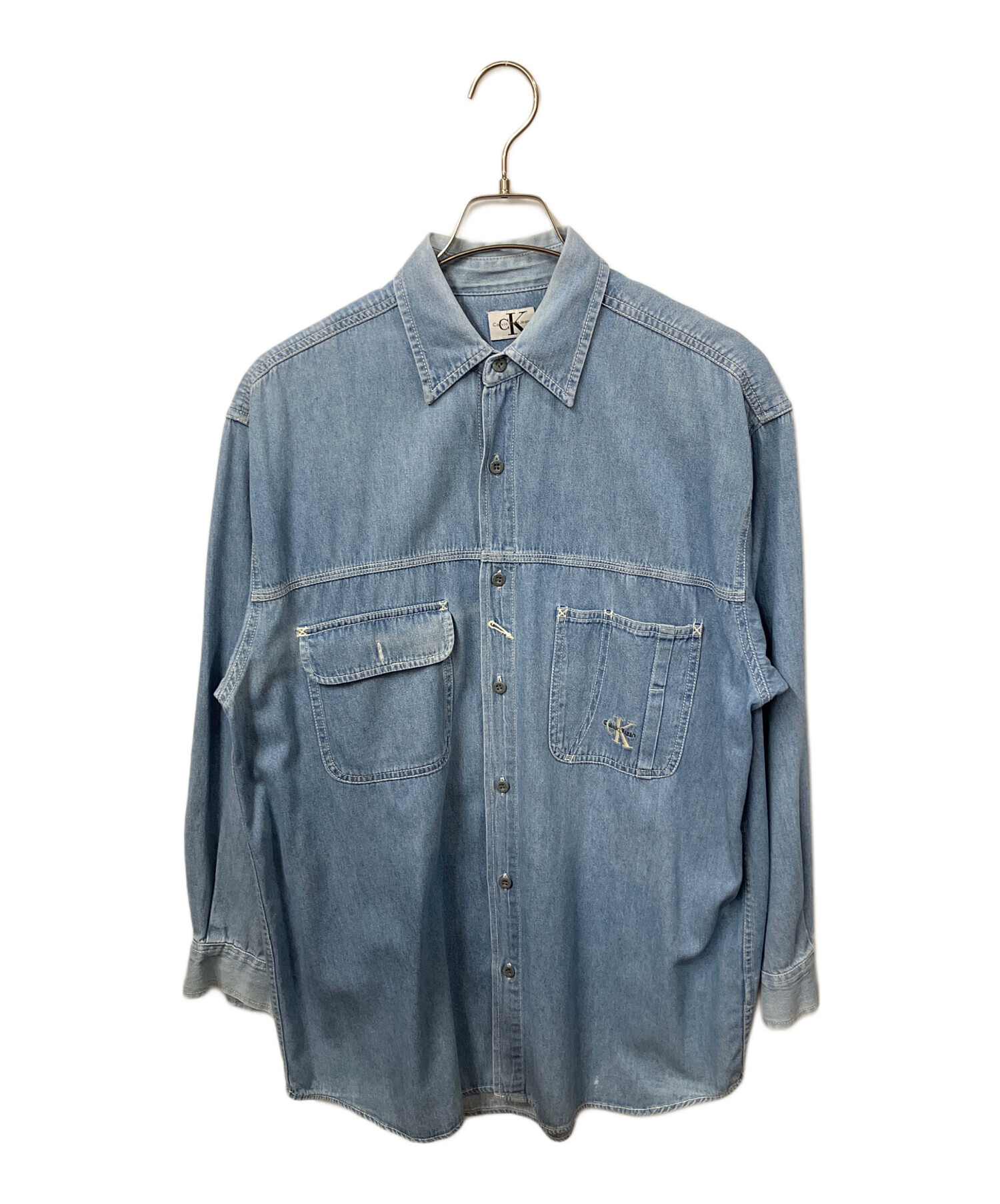 未使用品 ☆ カルバンクライン ☆ 長袖カットソー ☆ 38 Calvin Klein（カルバン・クライン） tシャツ 長袖Tシャツ