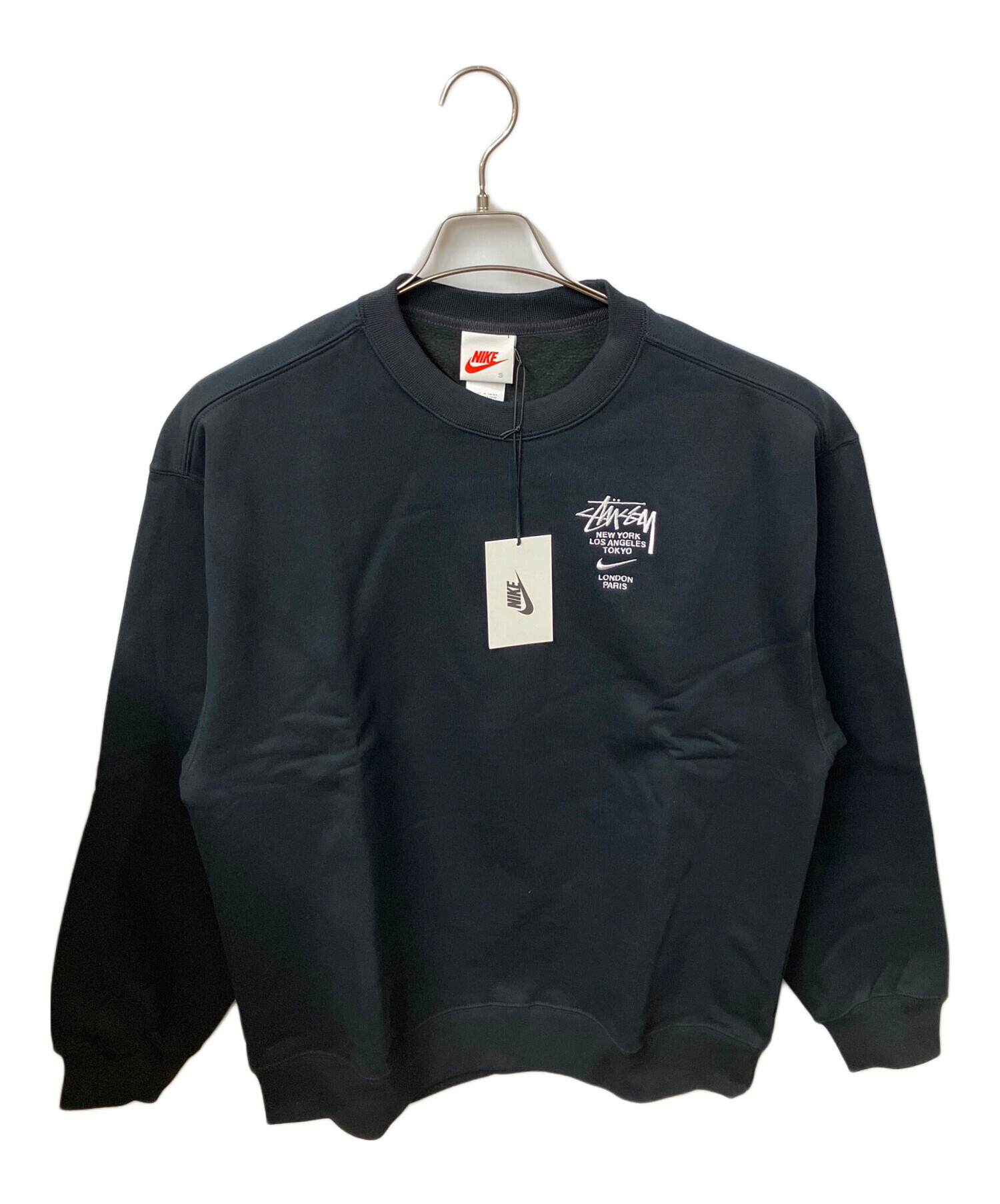 中古・古着通販】NIKE (ナイキ) stussy (ステューシー) Fleece Crew 