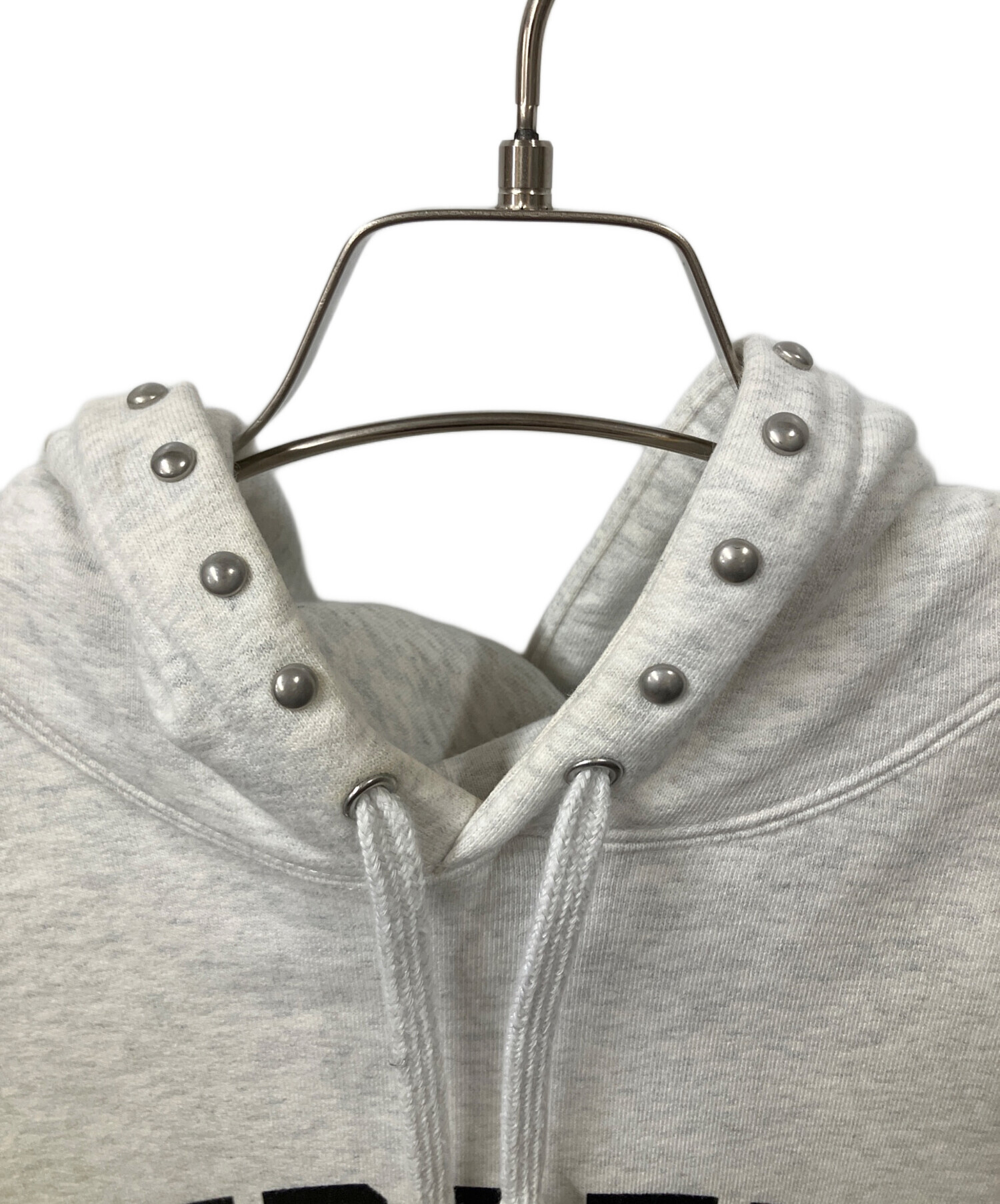 中古・古着通販】SUPREME (シュプリーム) 18AW Studded Hoodie グレー 