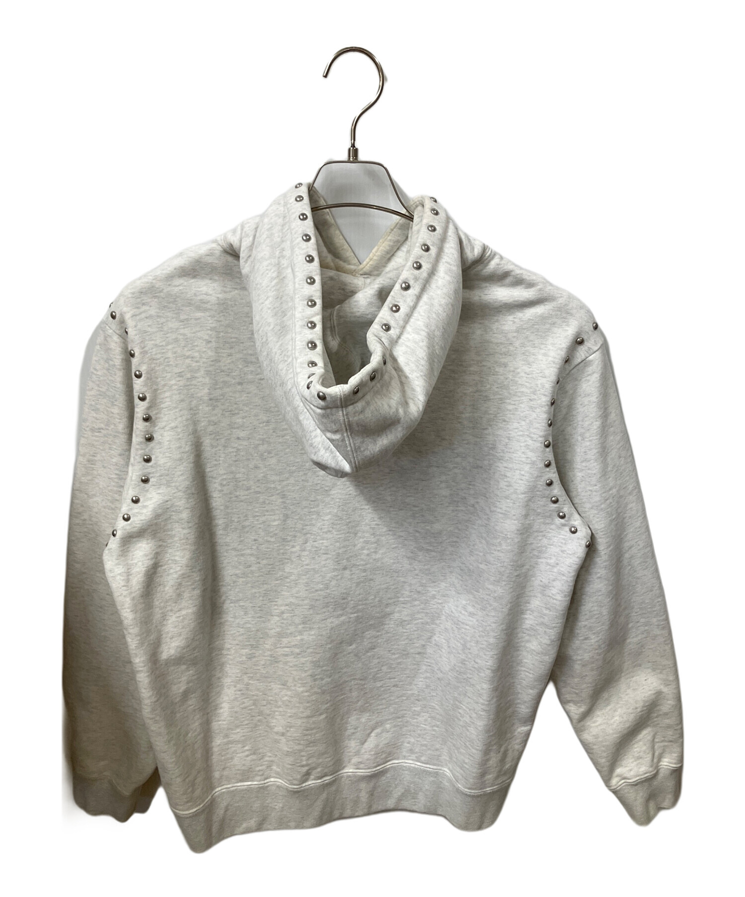中古・古着通販】SUPREME (シュプリーム) 18AW Studded Hoodie グレー 