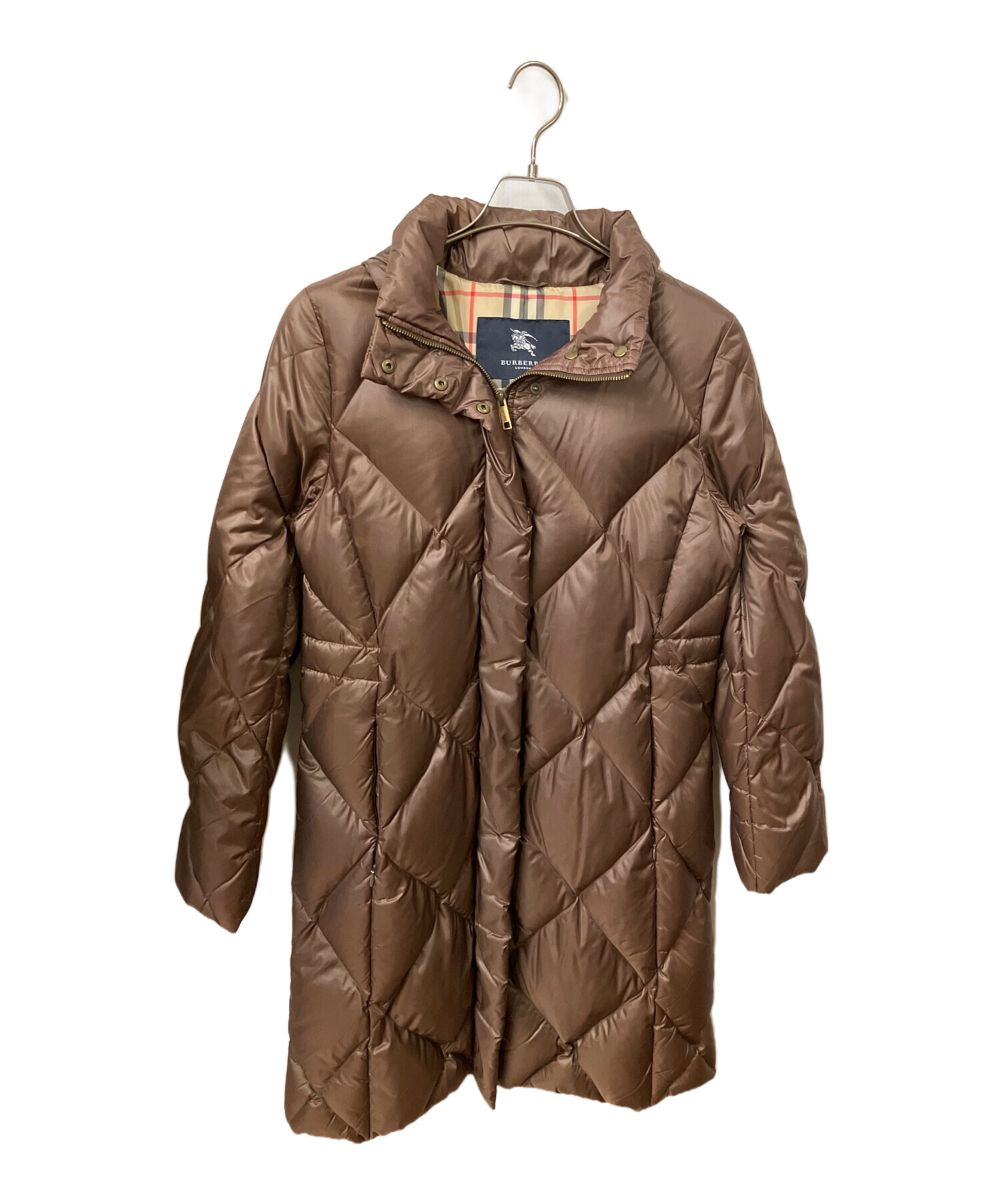 BURBERRY LONDON バーバリー 中綿コート 40 ブラウン　40 中古・古着通販】BURBERRY LONDON (バーバリーロンドン) ダウンコート