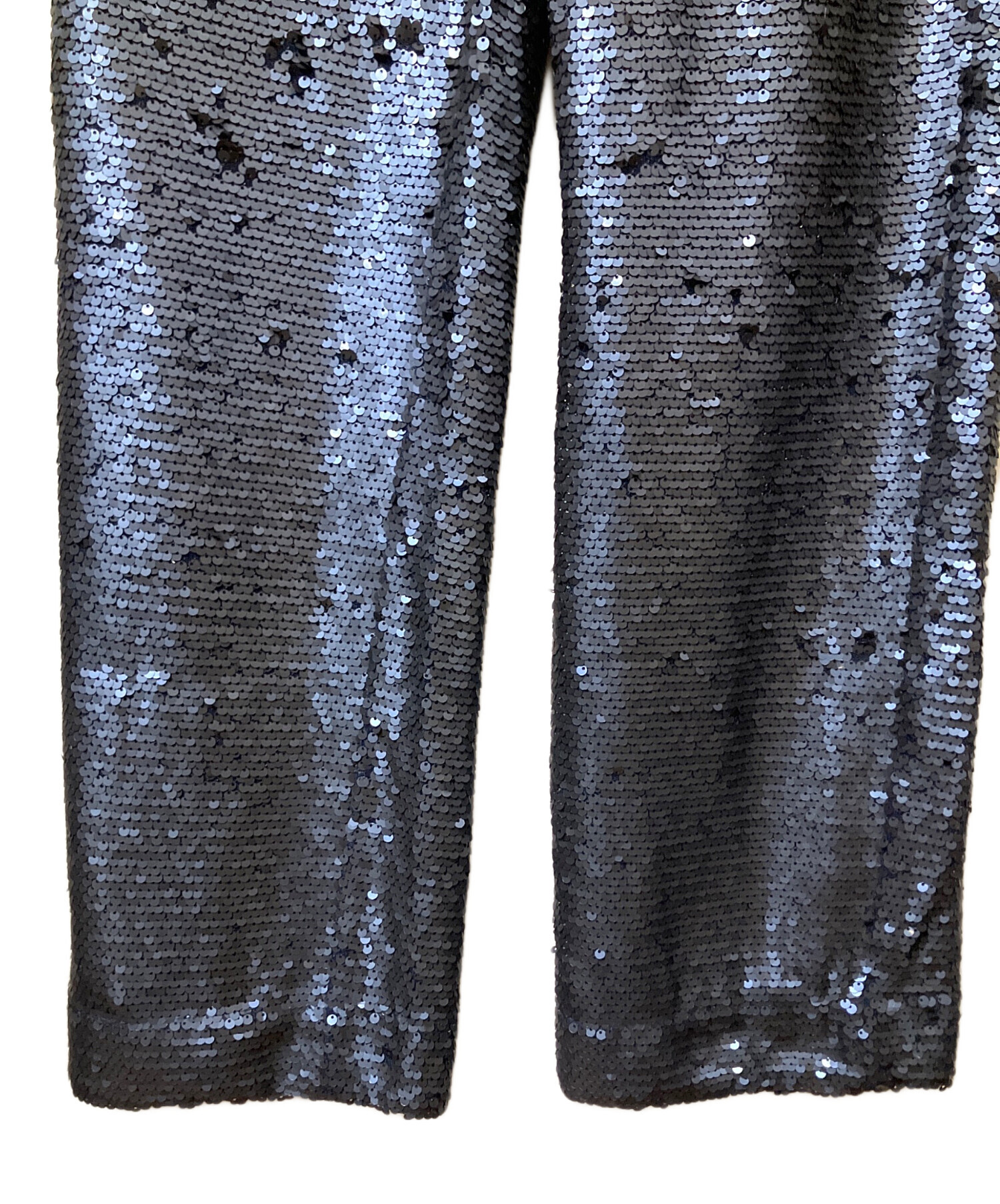 Bibiy パンツ【公式サイトにて購入】 中古・古着通販】Bibiy. (ビビィ) スパンコールパンツ ネイビー