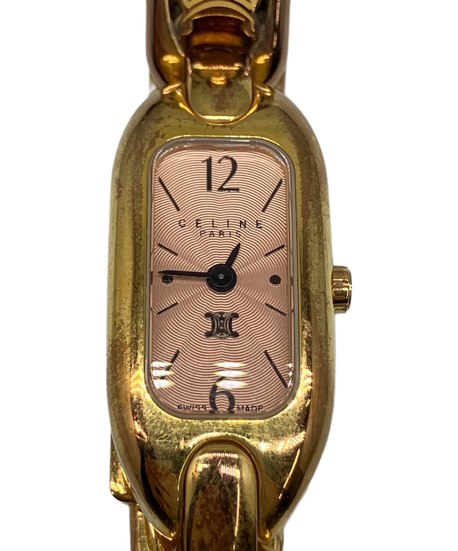 電池交換済　稼働品　CELINE　セリーヌ　腕時計　TJ42 CELINE - 電池交換済 稼働品 CELINE セリーヌ 腕時計 TJ42の通販 by K