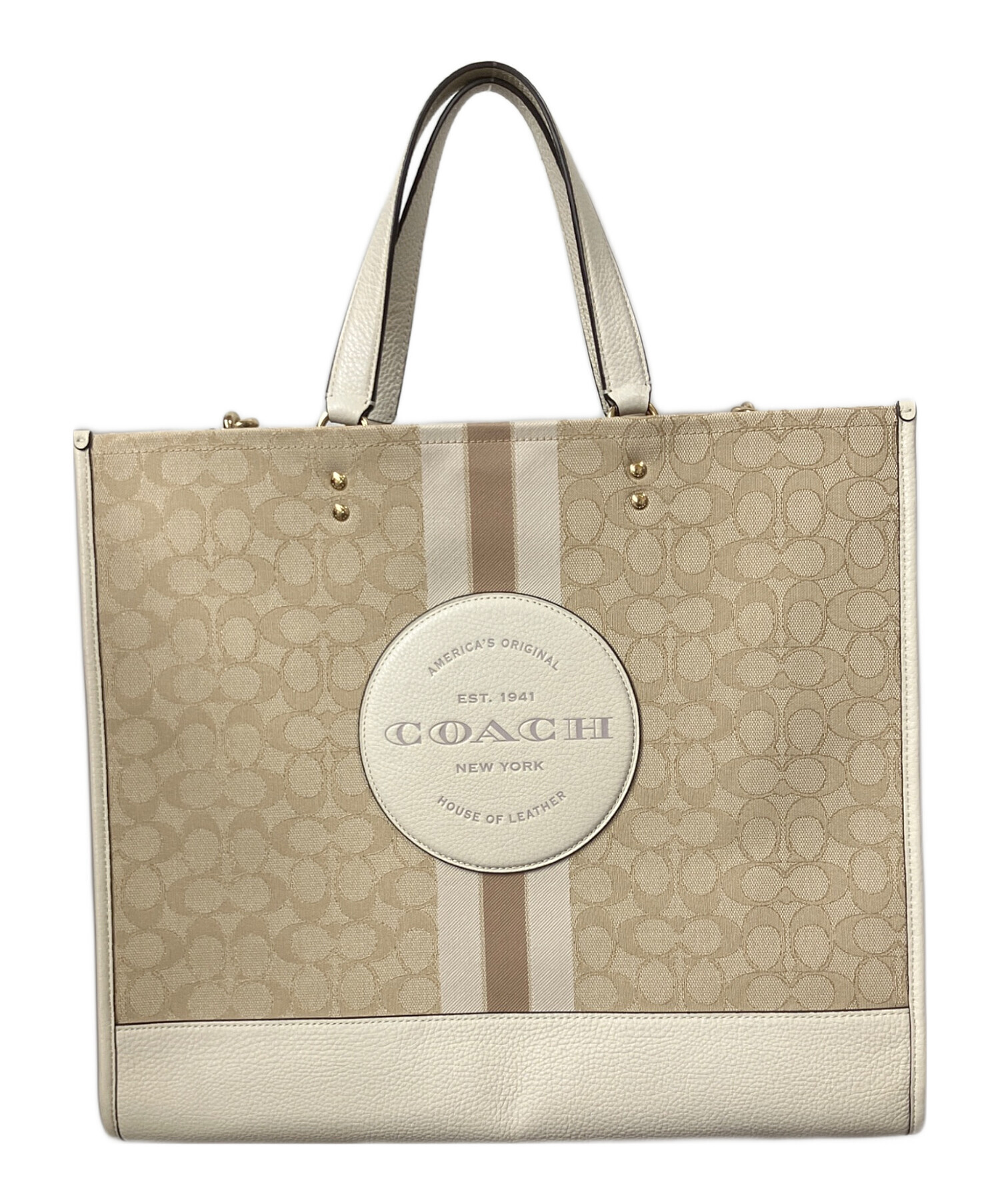 中古・古着通販】COACH (コーチ) ジャカード ウィズ ストライプ アンド 