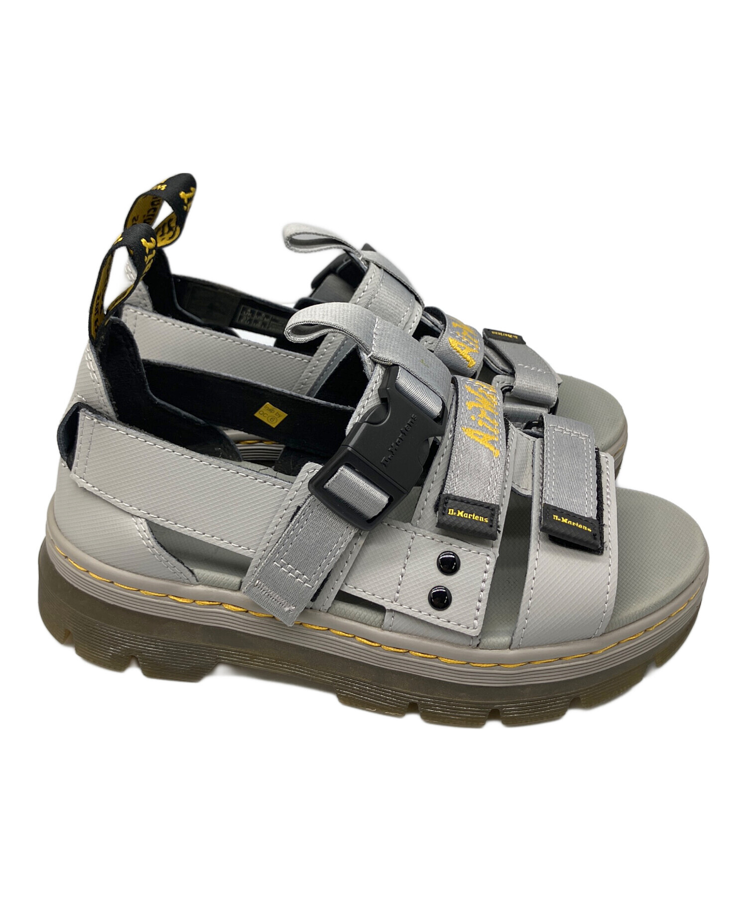 新品 箱付 ドクターマーチン Pearson サンダル グレー UK6 スポサン 中古・古着通販】Dr.Martens (ドクターマーチン) TRACK PEARSON グレー