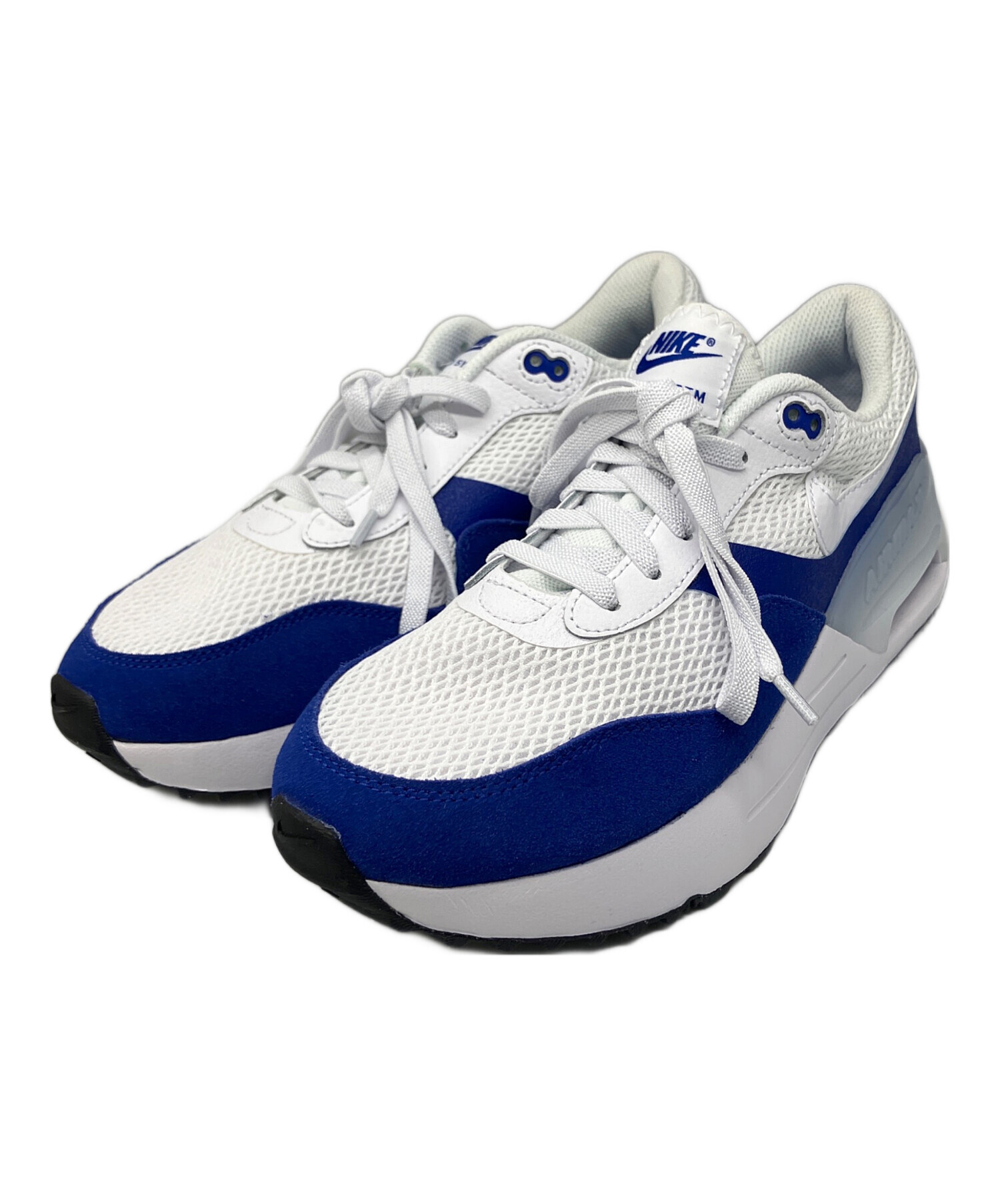 中古・古着通販】NIKE (ナイキ) AIR MAX SYSTM ネイビー×ホワイト 