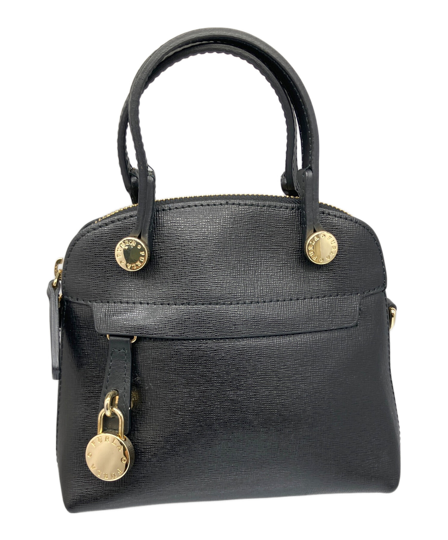 中古・古着通販】FURLA (フルラ) 2wayショルダーバッグ ブラック 