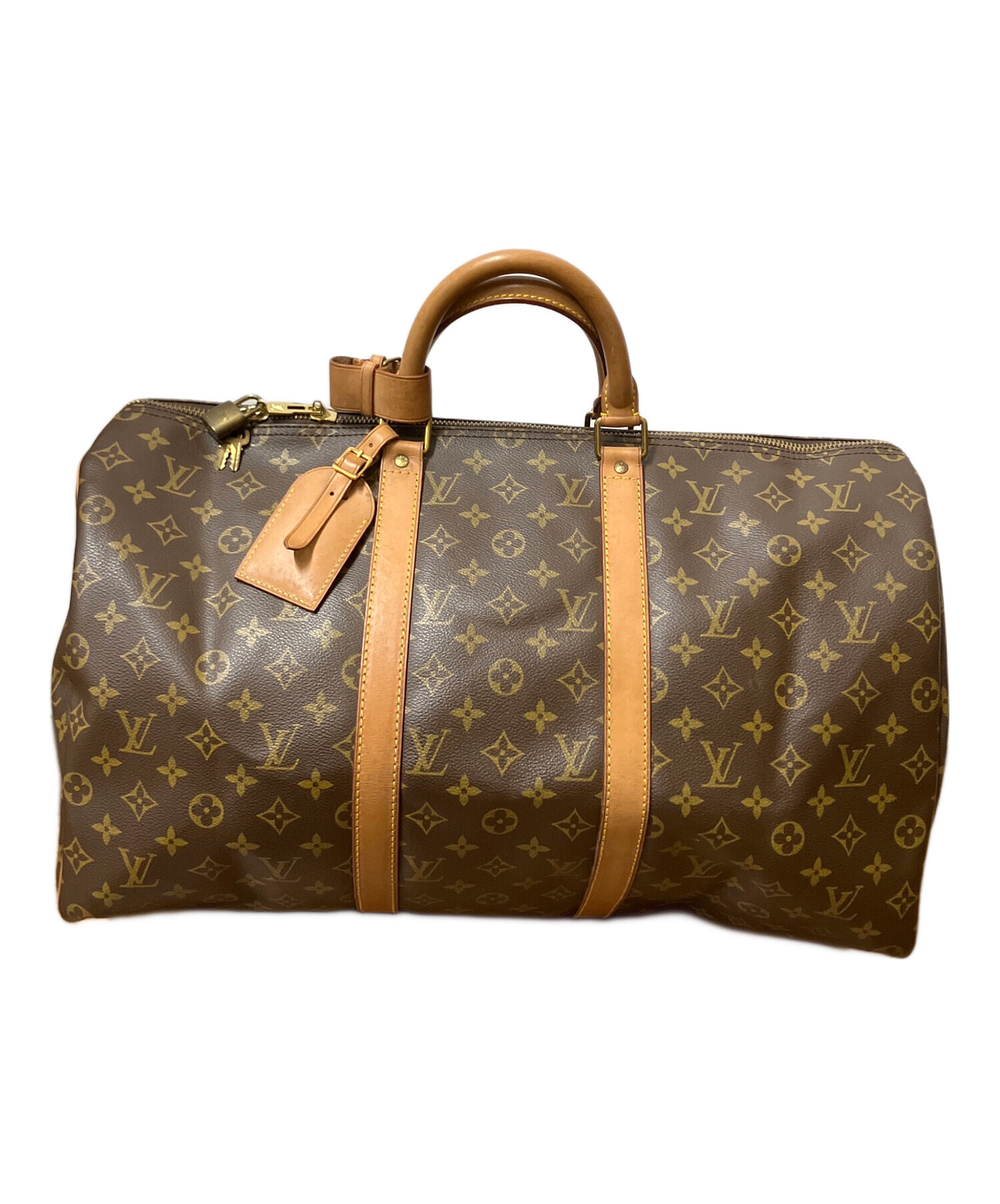 Louis Vuitton キーポル50 ジャンク 中古・古着通販】LOUIS VUITTON (ルイ ヴィトン) キーポル50 ブラウン