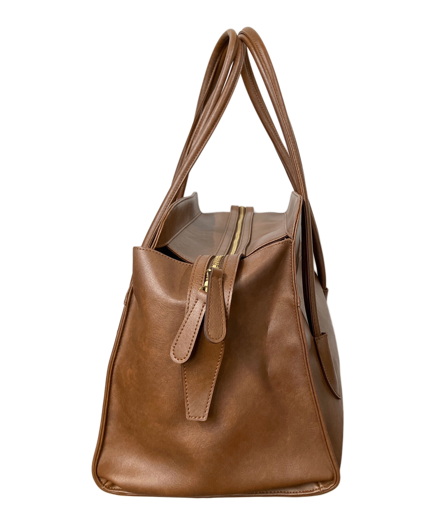 美品✨sheer 88 SR ブラウン ハンドバッグ　ボストンバッグ 中古・古着通販】sheer 88 SR (フメイ) スタンダードバッグ ブラウン