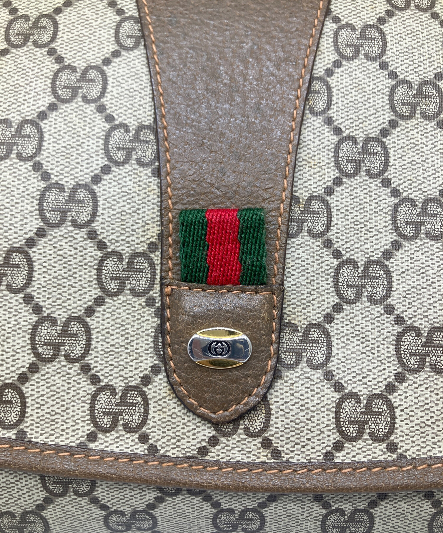【未使用品】GUCCI GGキャンバスクラッチバッグ 中古・古着通販】GUCCI (グッチ) クラッチバッグ GGキャンバス
