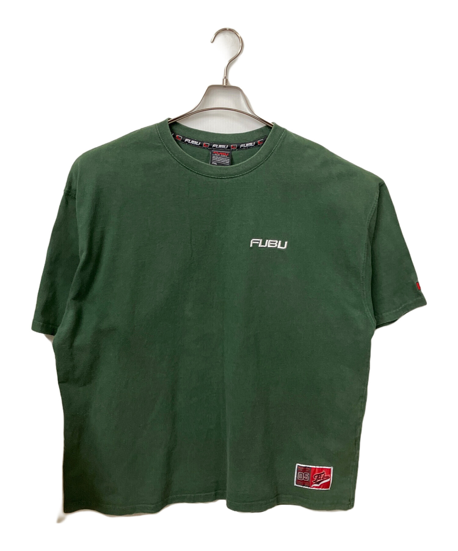 中古・古着通販】FUBU (フブ) ロゴTシャツ グリーン サイズ:XXL