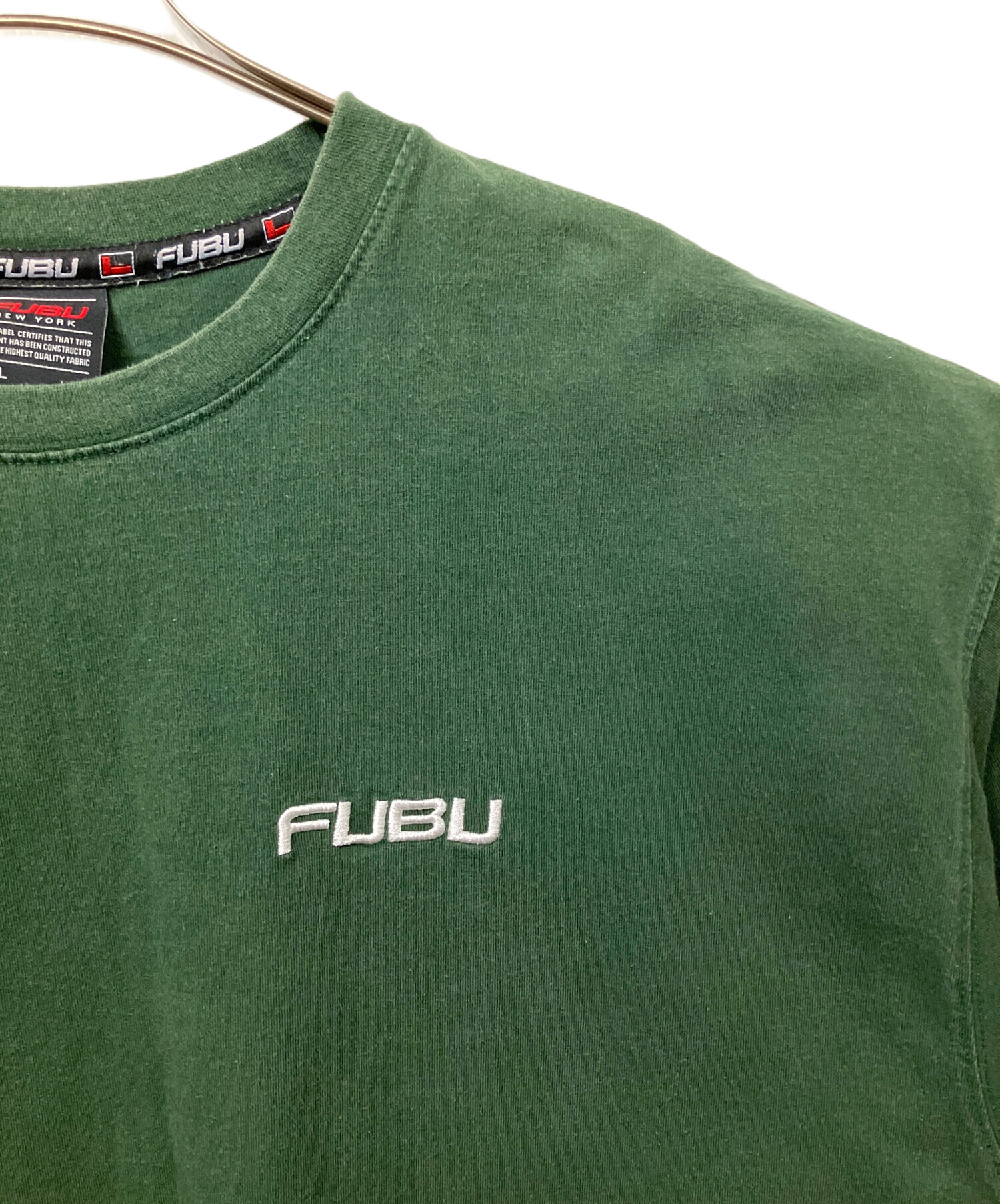 中古・古着通販】FUBU (フブ) ロゴTシャツ グリーン サイズ:XXL