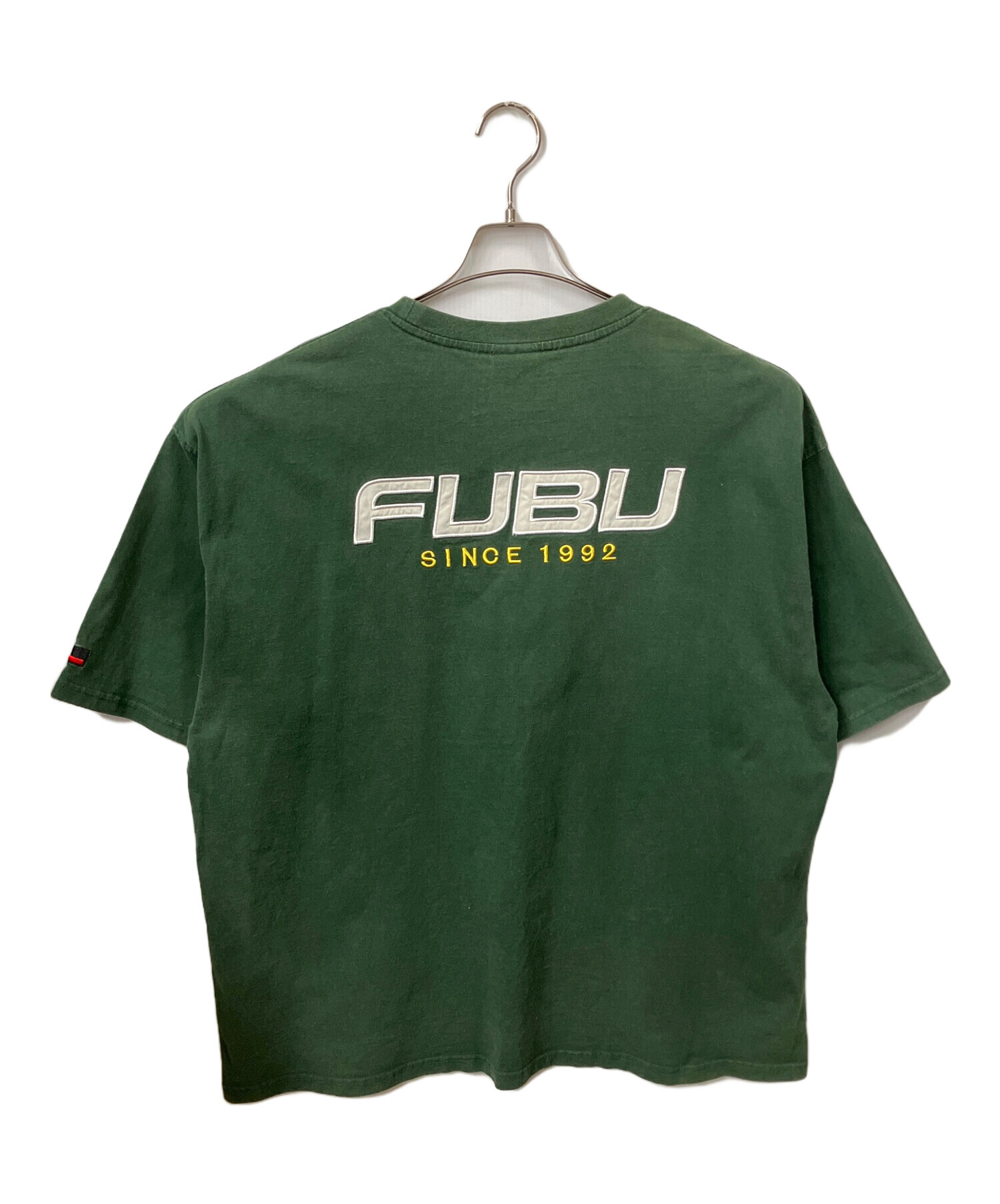 中古・古着通販】FUBU (フブ) ロゴTシャツ グリーン サイズ:XXL