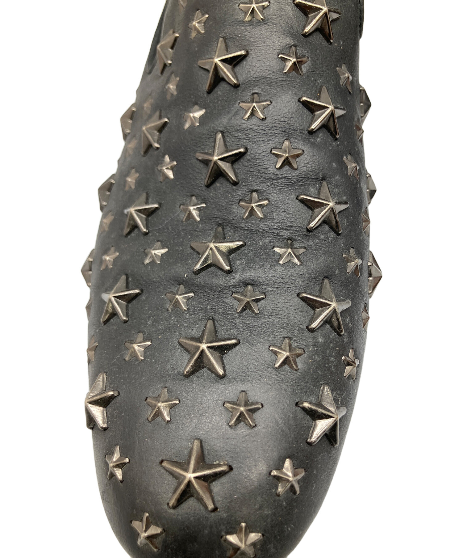 中古・古着通販】JIMMY CHOO (ジミーチュウ) スタースタッズ フラット