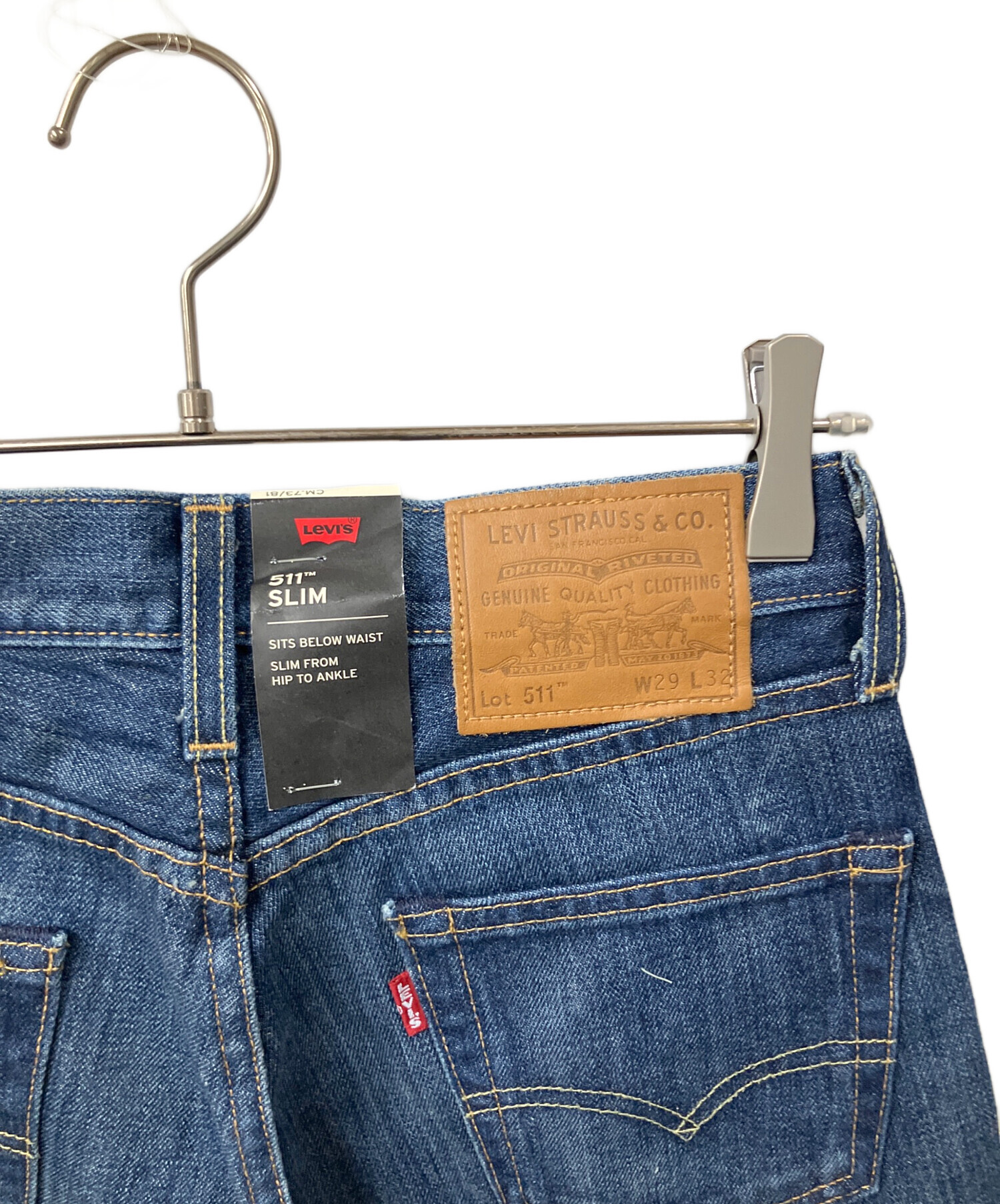 未使用★LEVI'S★リーバイスプレミアム★ジーンズ★511★ビッグE★USA製 中古・古着通販】LEVI'S PReMIUM (リーバイス プレミアム) 511デニム