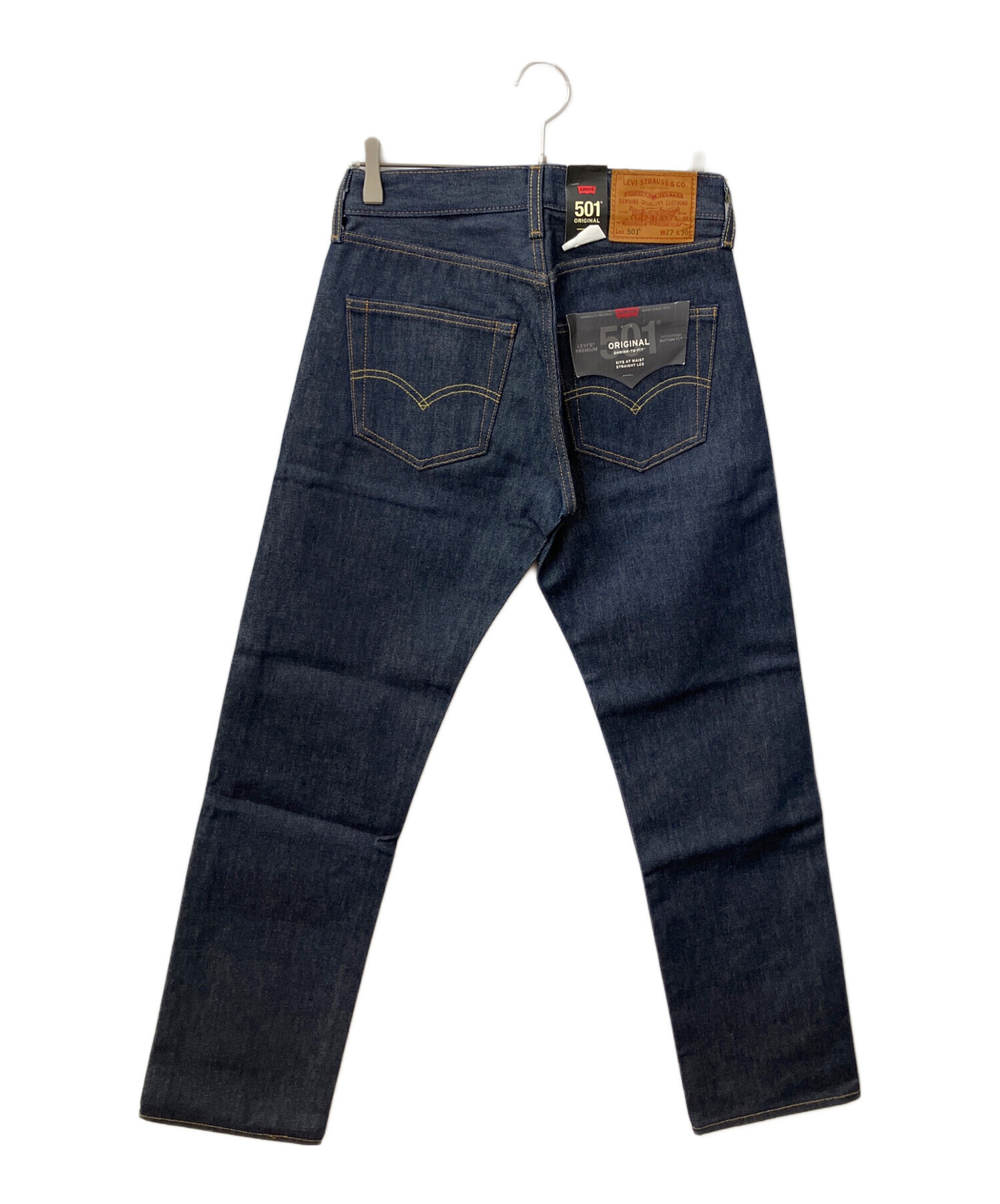 中古・古着通販】LEVI'S (リーバイス) 501デニムパンツ ネイビー