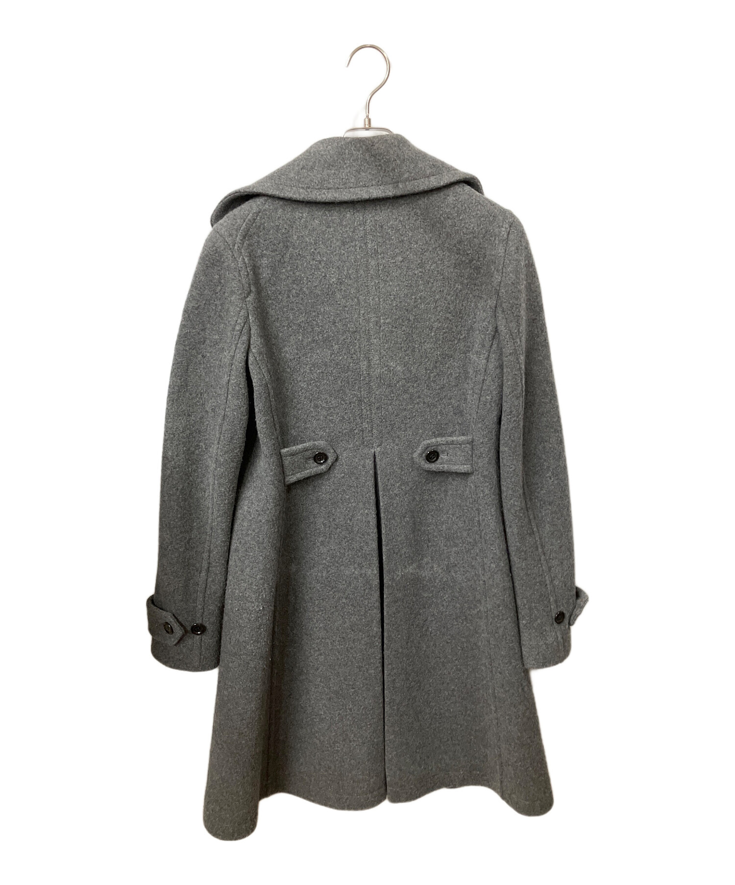 中古・古着通販】theory (セオリー) ダブルコート グレー サイズ:2